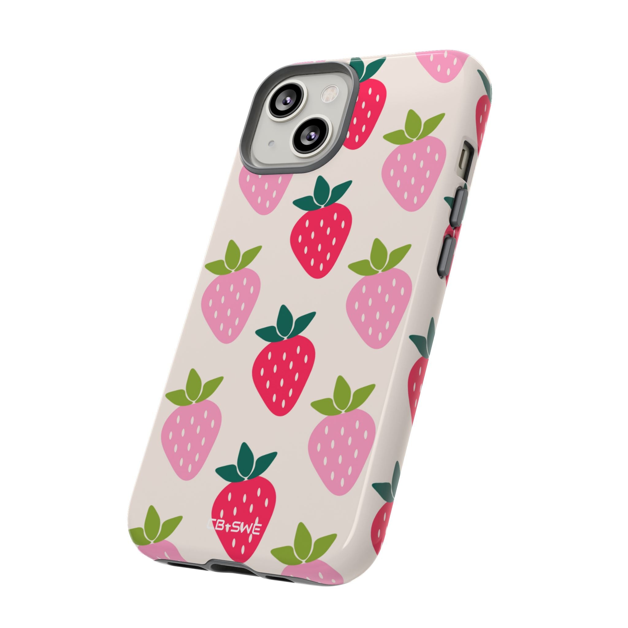 Vibrant Strawberry Rhythm - iPhone Case