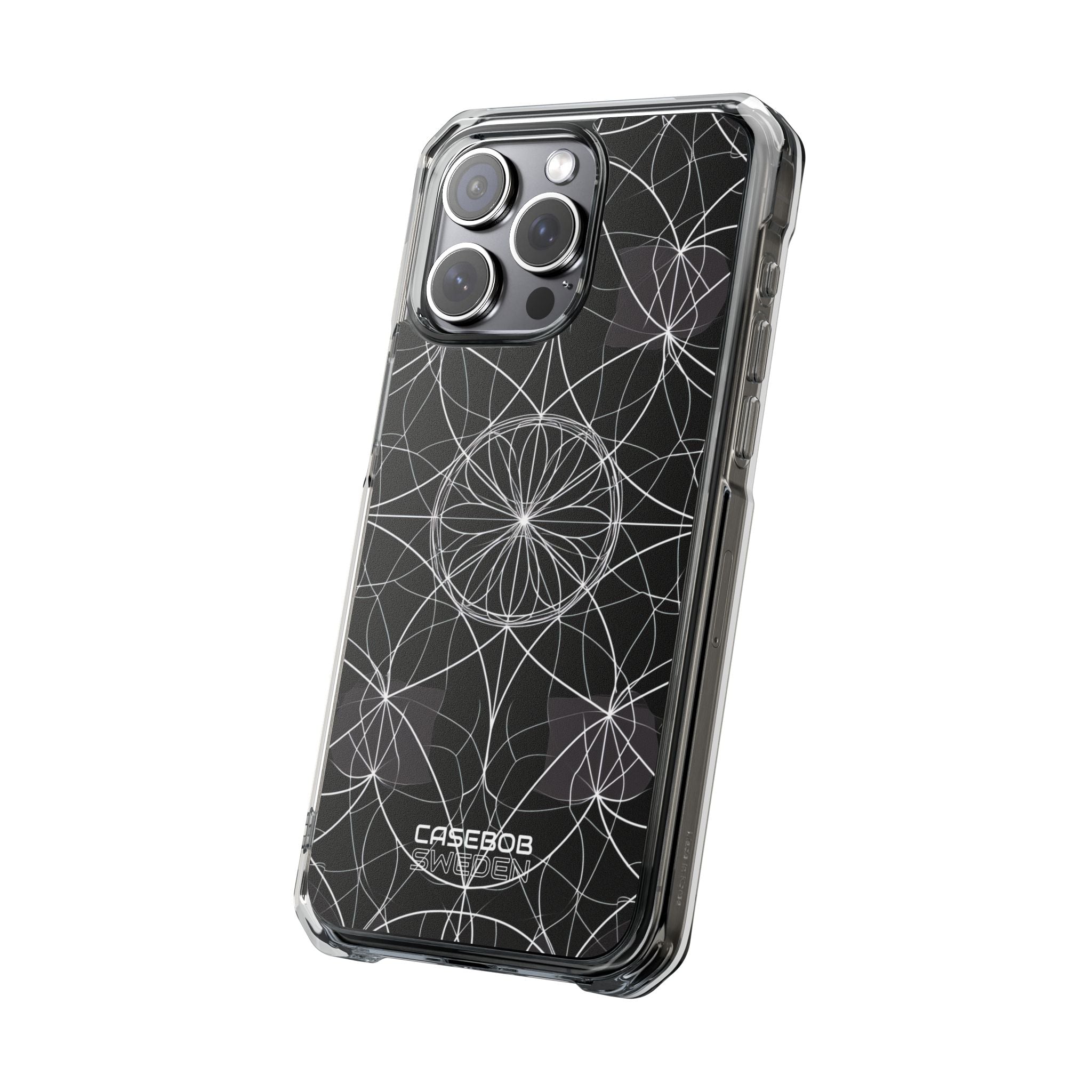 Symmetric Line Bloom iPhone 15 - Impact Clear+