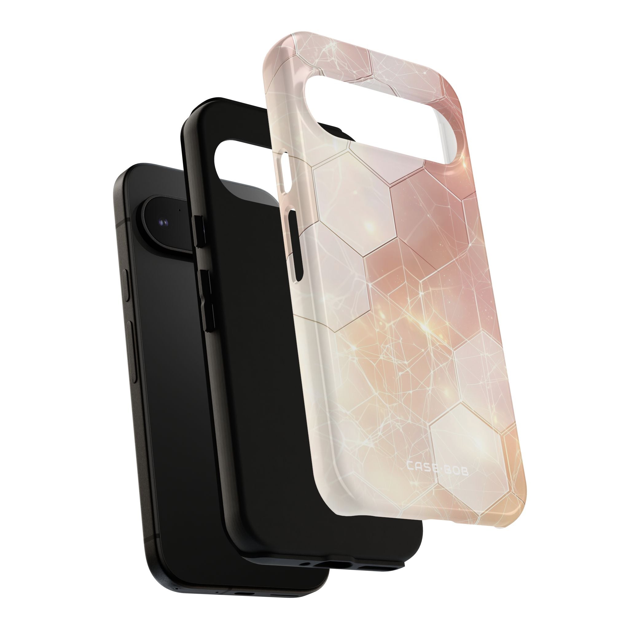 Honeycomb Glow Google Pixel 9 Case - Tough