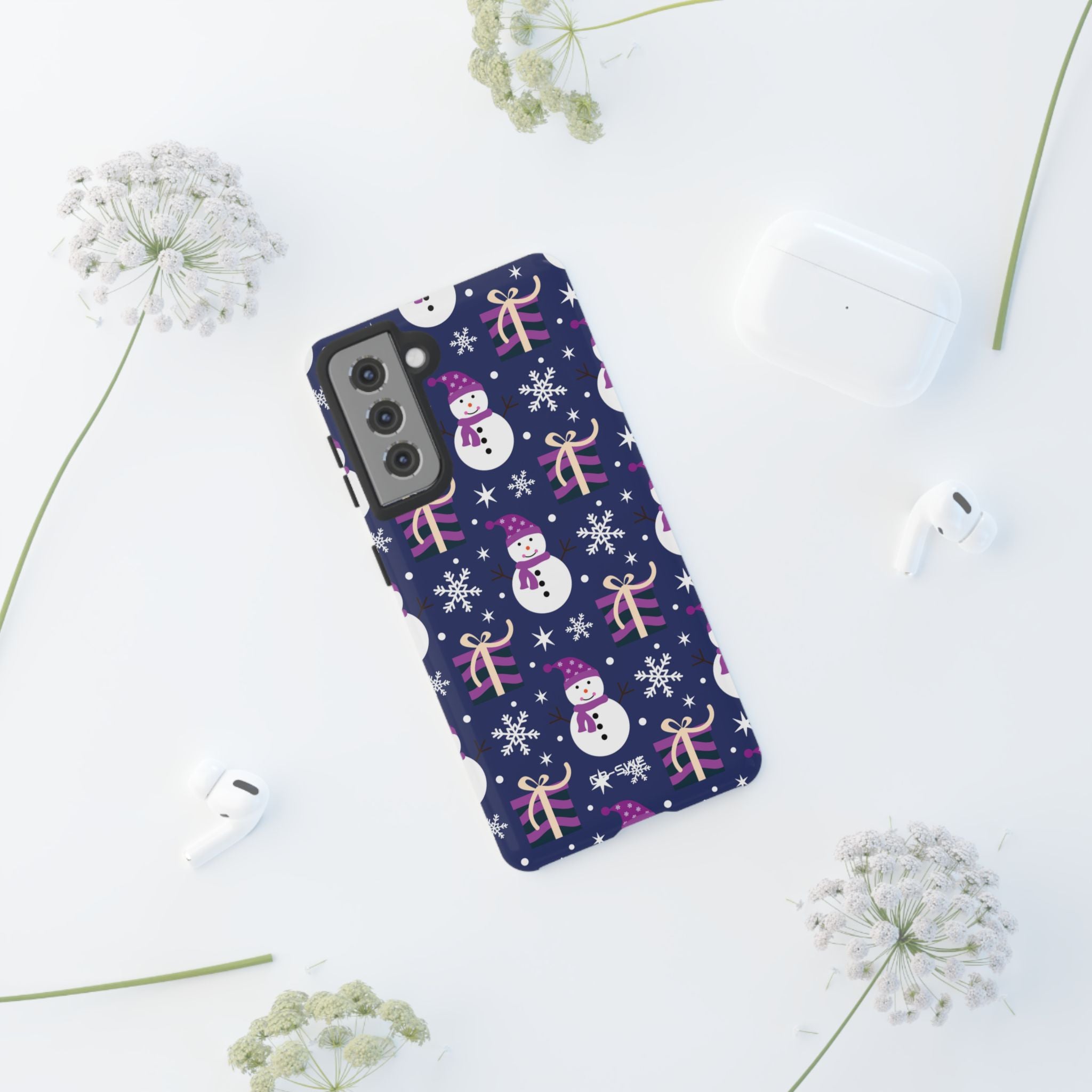 Snowmen Gift Giving - Samsung Case