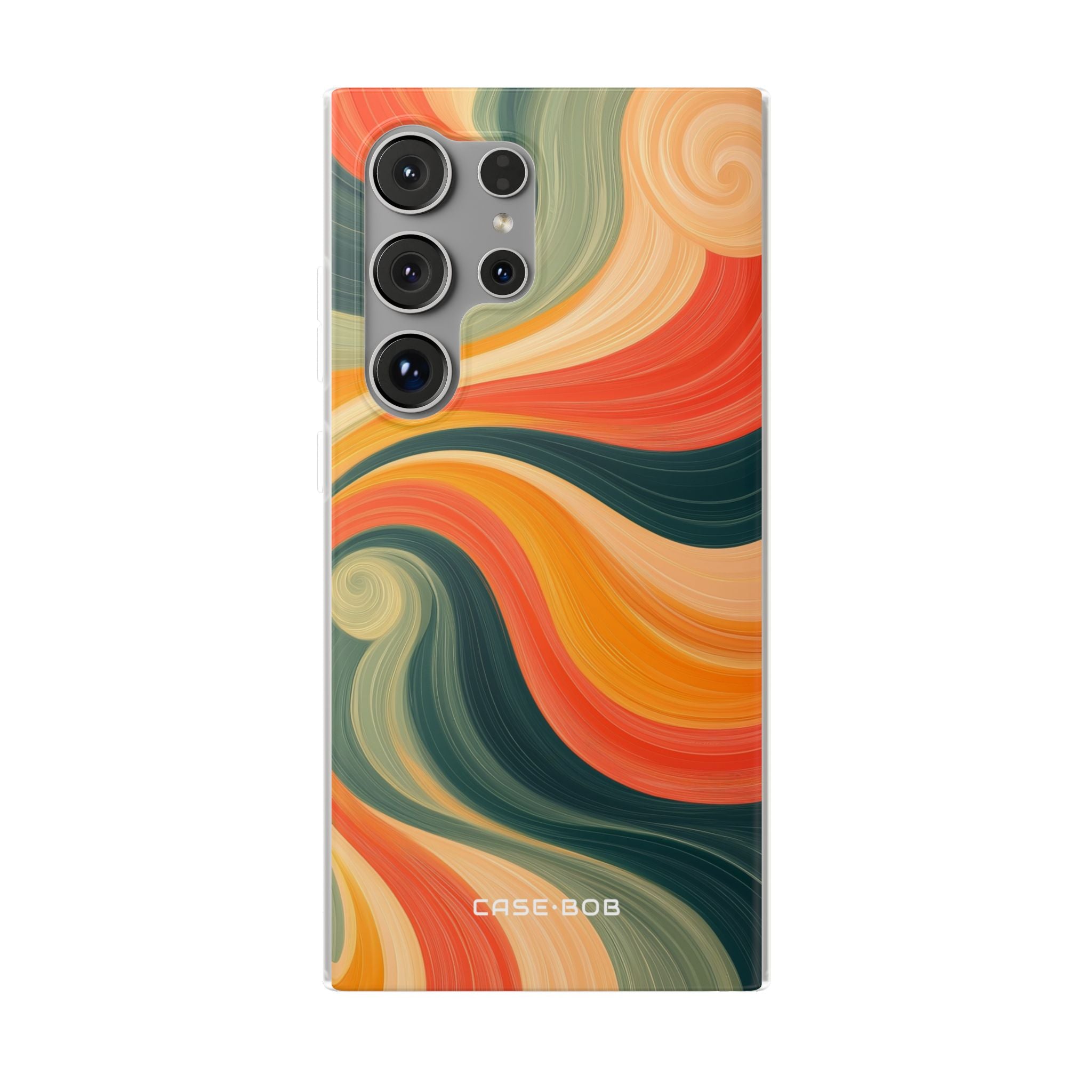 Swirling Ember Samsung S24 Ultra Case - Soft