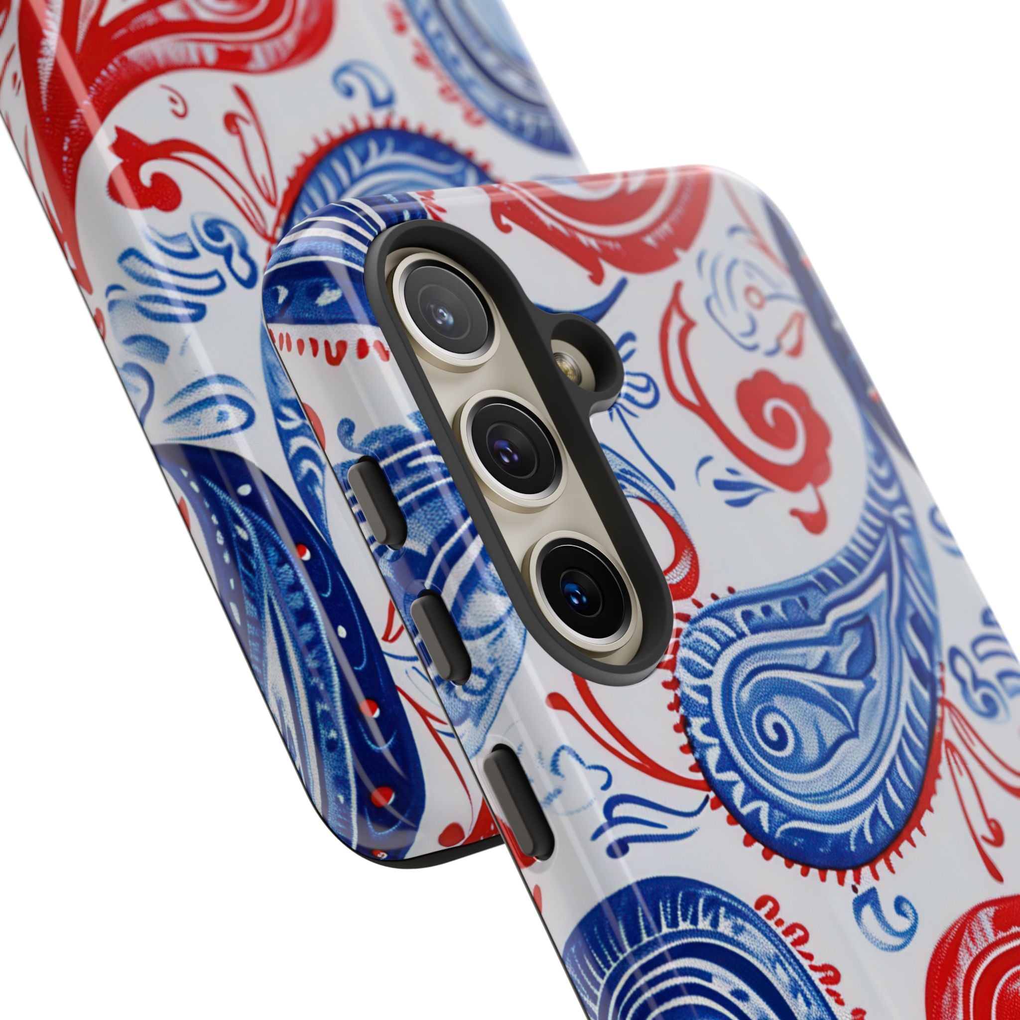 Vibrant Paisley Swirls Samsung S24 - Tough