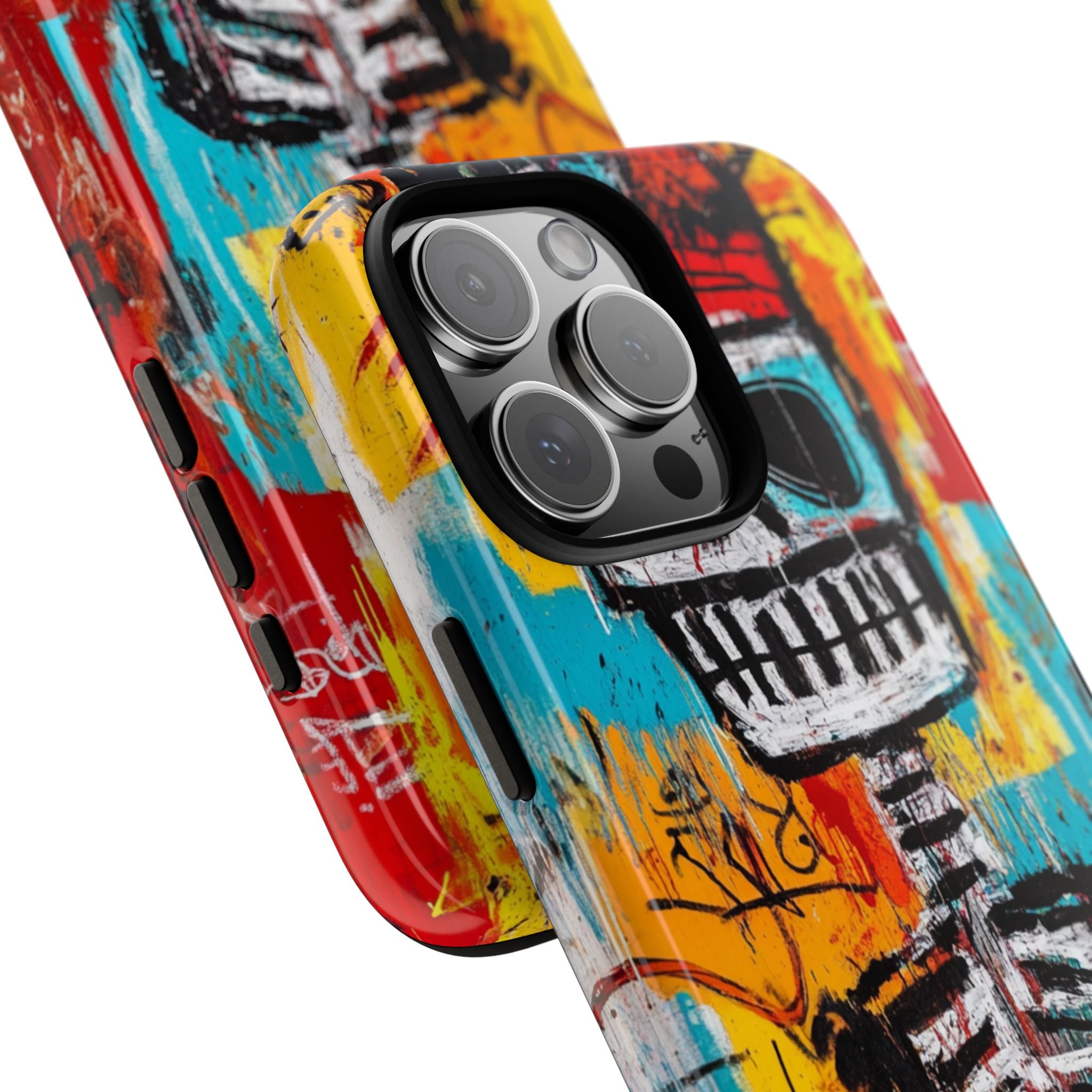 Skeleton Riot iPhone 16 Pro Max Case - Tough