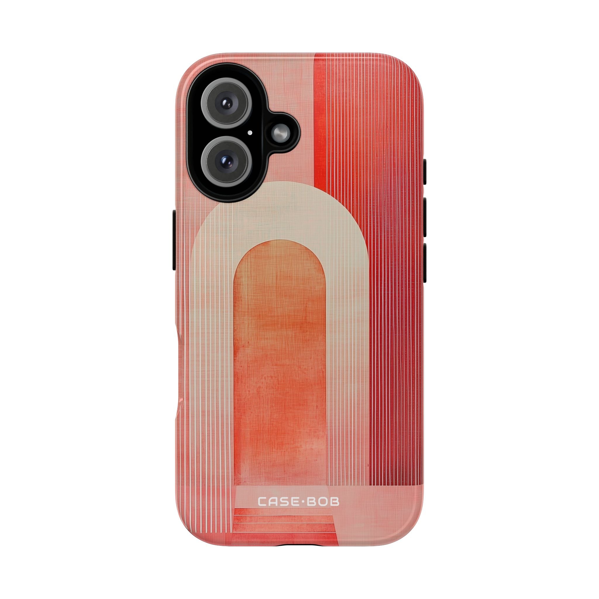 Crimson Arches iPhone 16 Plus Case - Tough