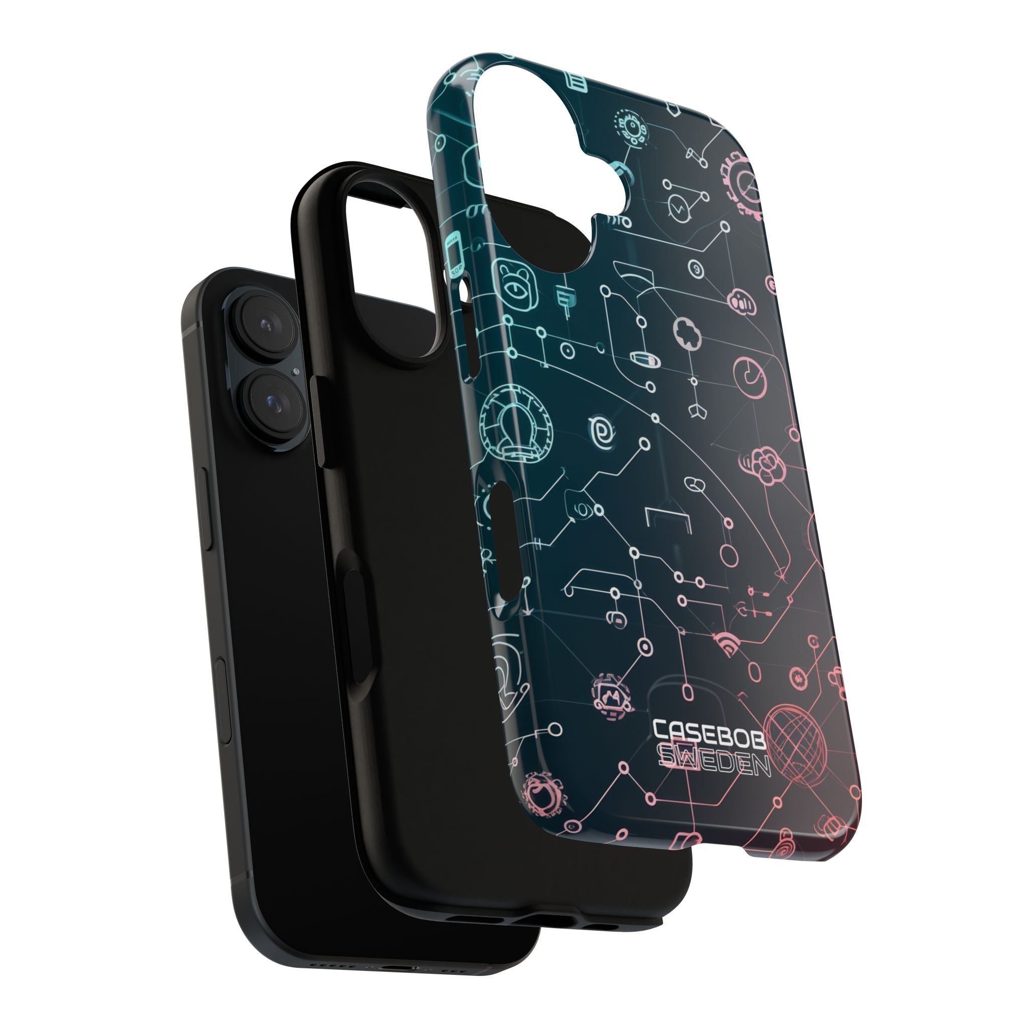Digital Circuit Flow iPhone 16 - Tough
