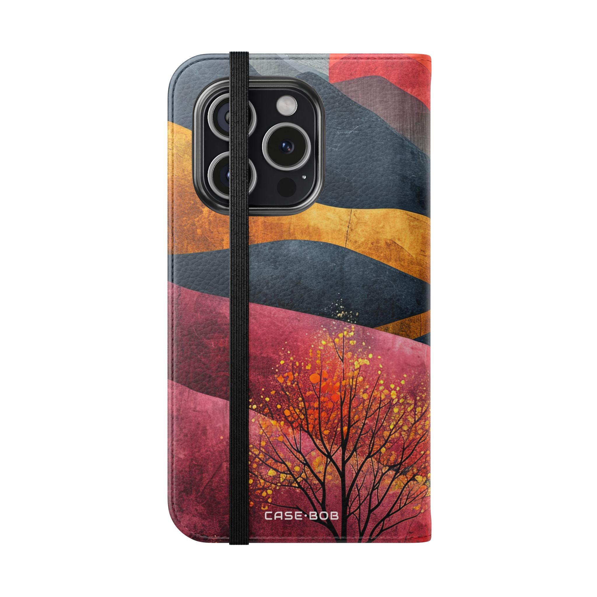 Sunset Hills - iPhone 15 Pro -kotelo - Lompakko