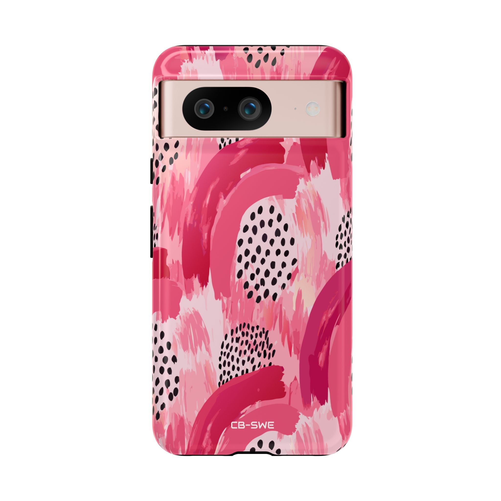 Vibrant Brushwork Dance - Google Pixel Case