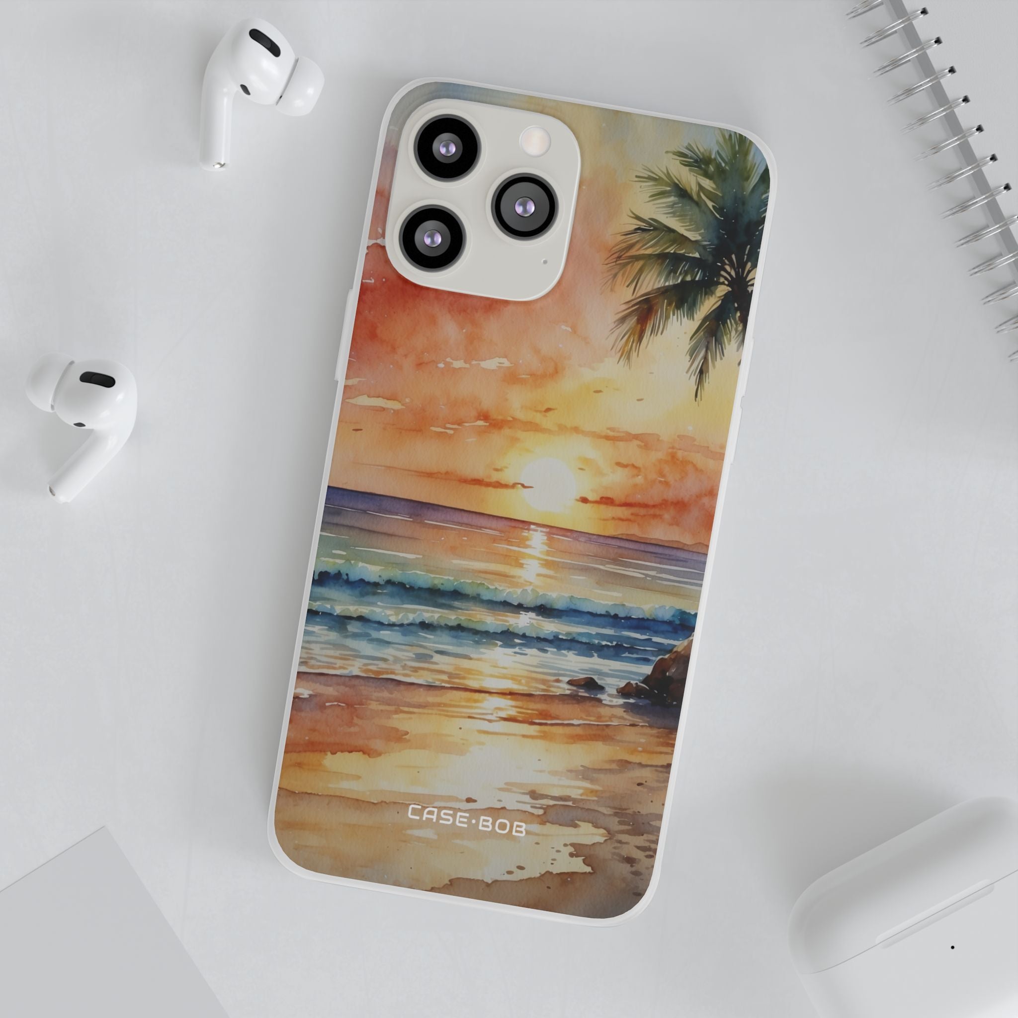 Sunset Palm iPhone 13 Pro Max - Soft