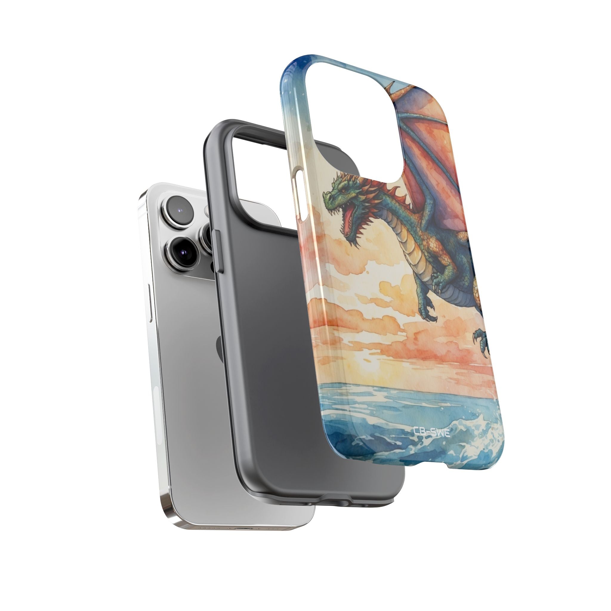 Soaring Dragon Emerges - iPhone Case