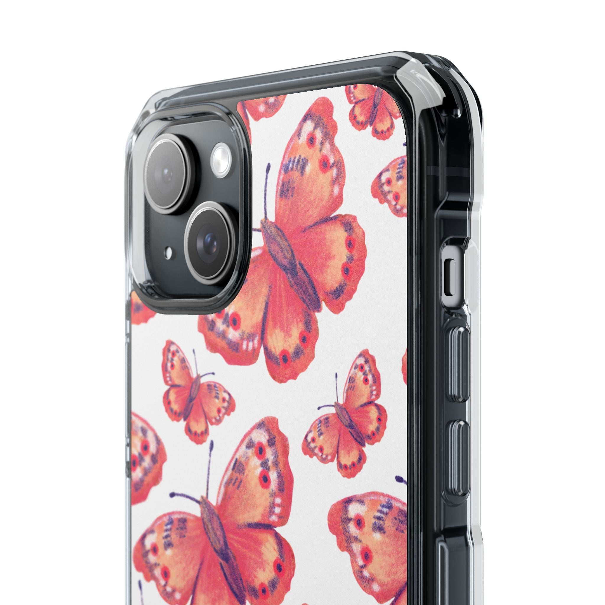 Vibrant Butterfly Dance iPhone Case - Impact