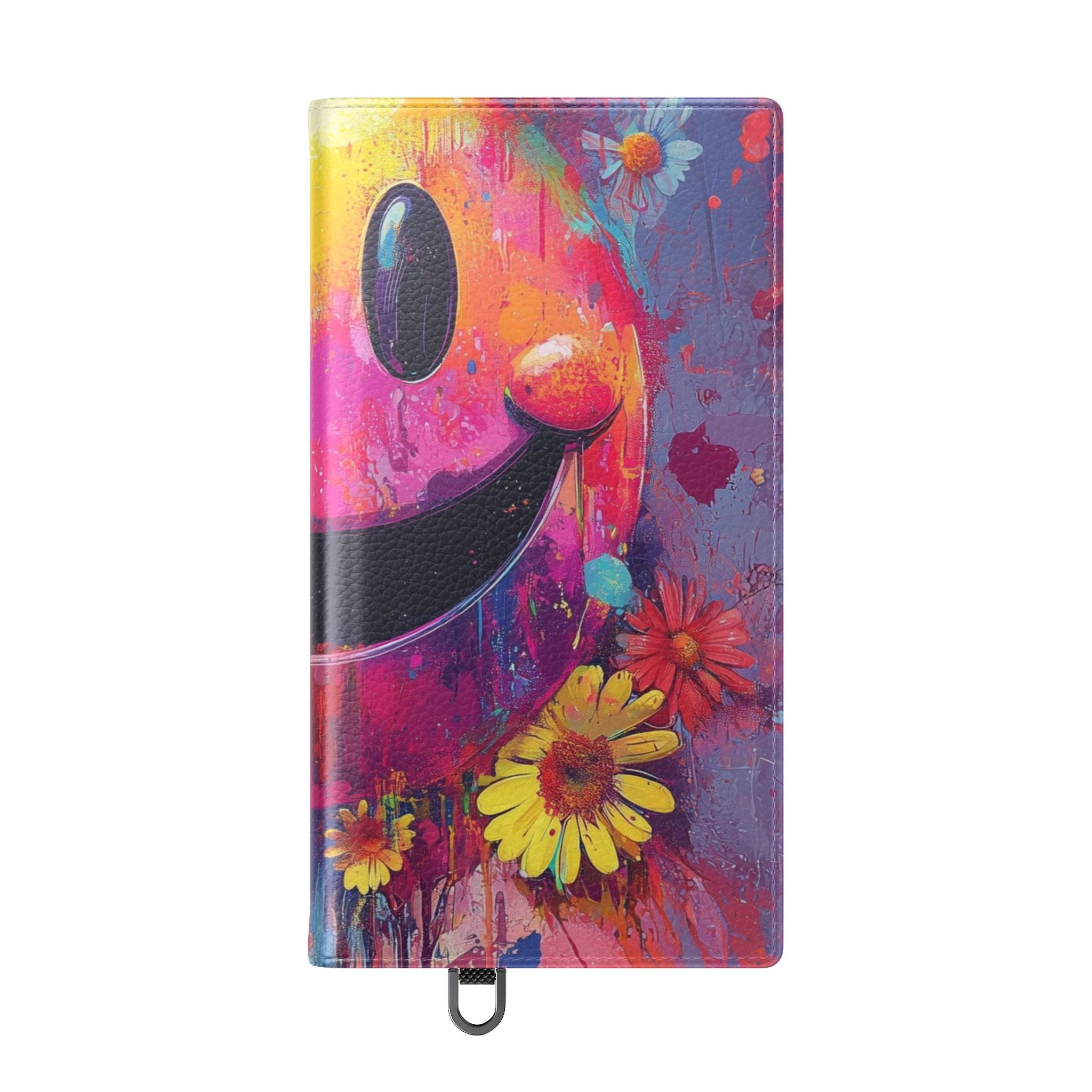 Smiley Bloom Drip - Samsung S24 Ultra Case - Wallet