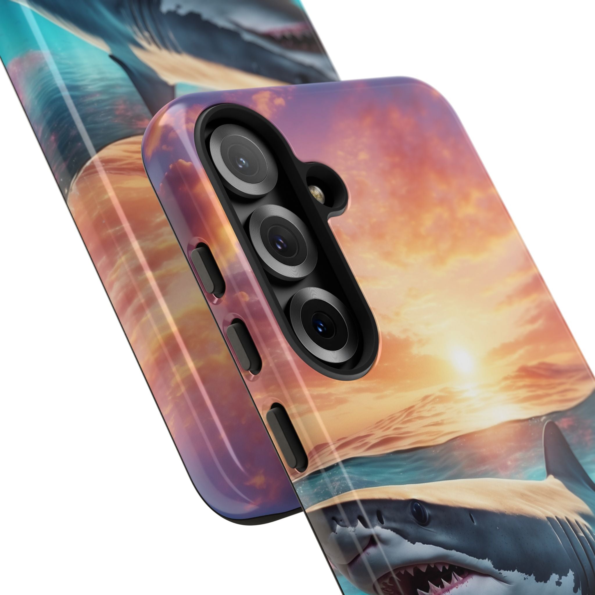 Shark Swims Through - Samsung Case