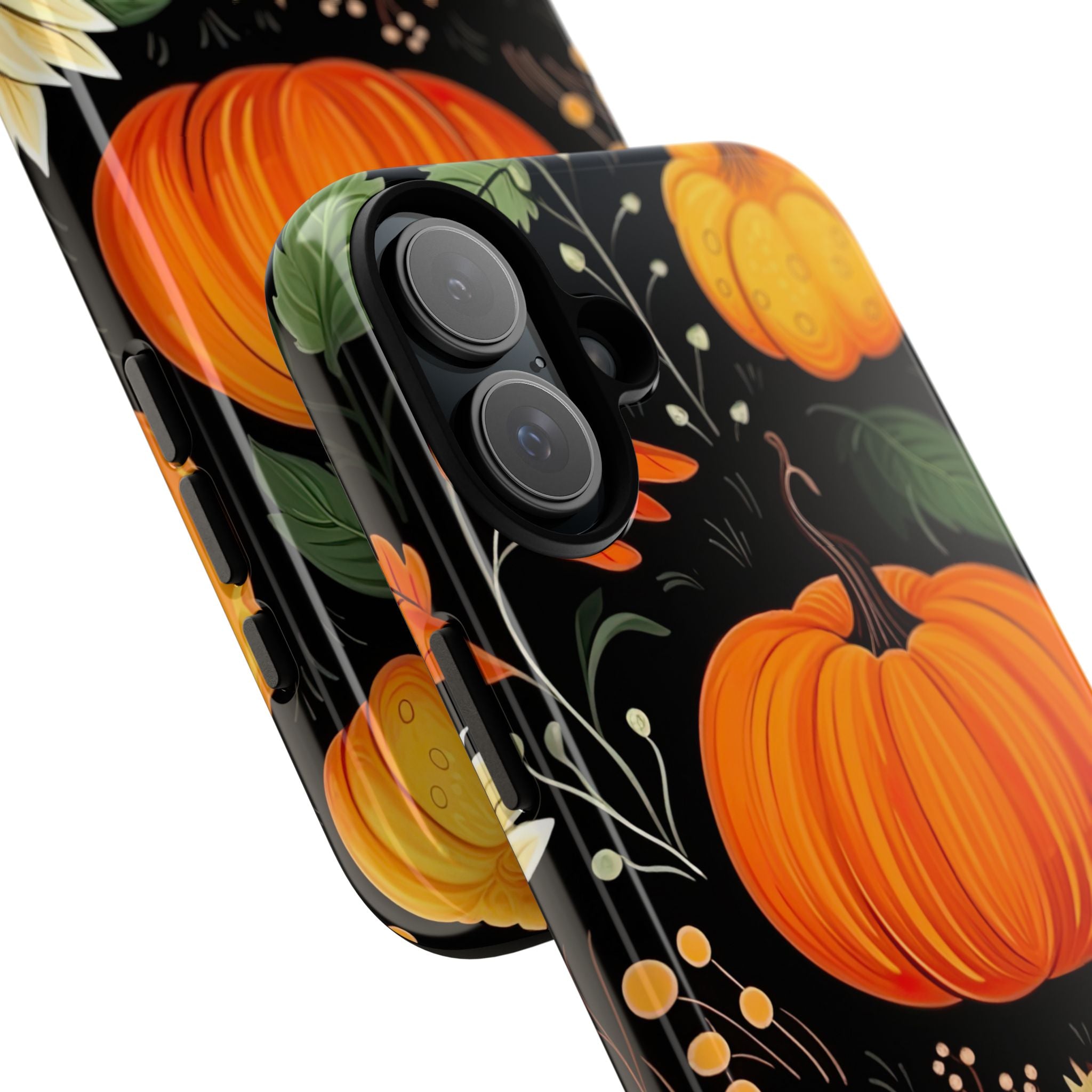 Pumpkin Glow iPhone 16 Plus Case - Tough