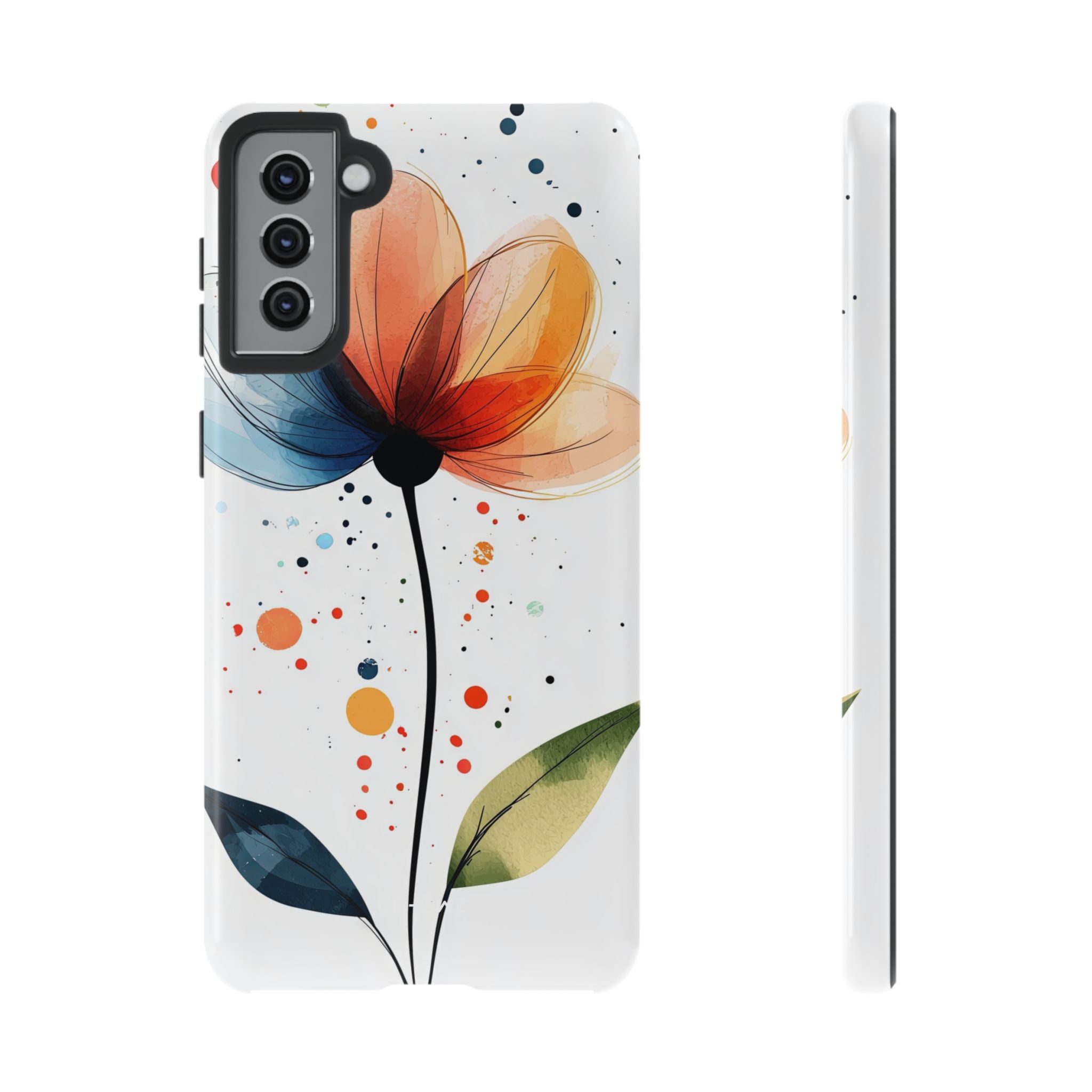 Vibrant Floral Blooms - Samsung Case