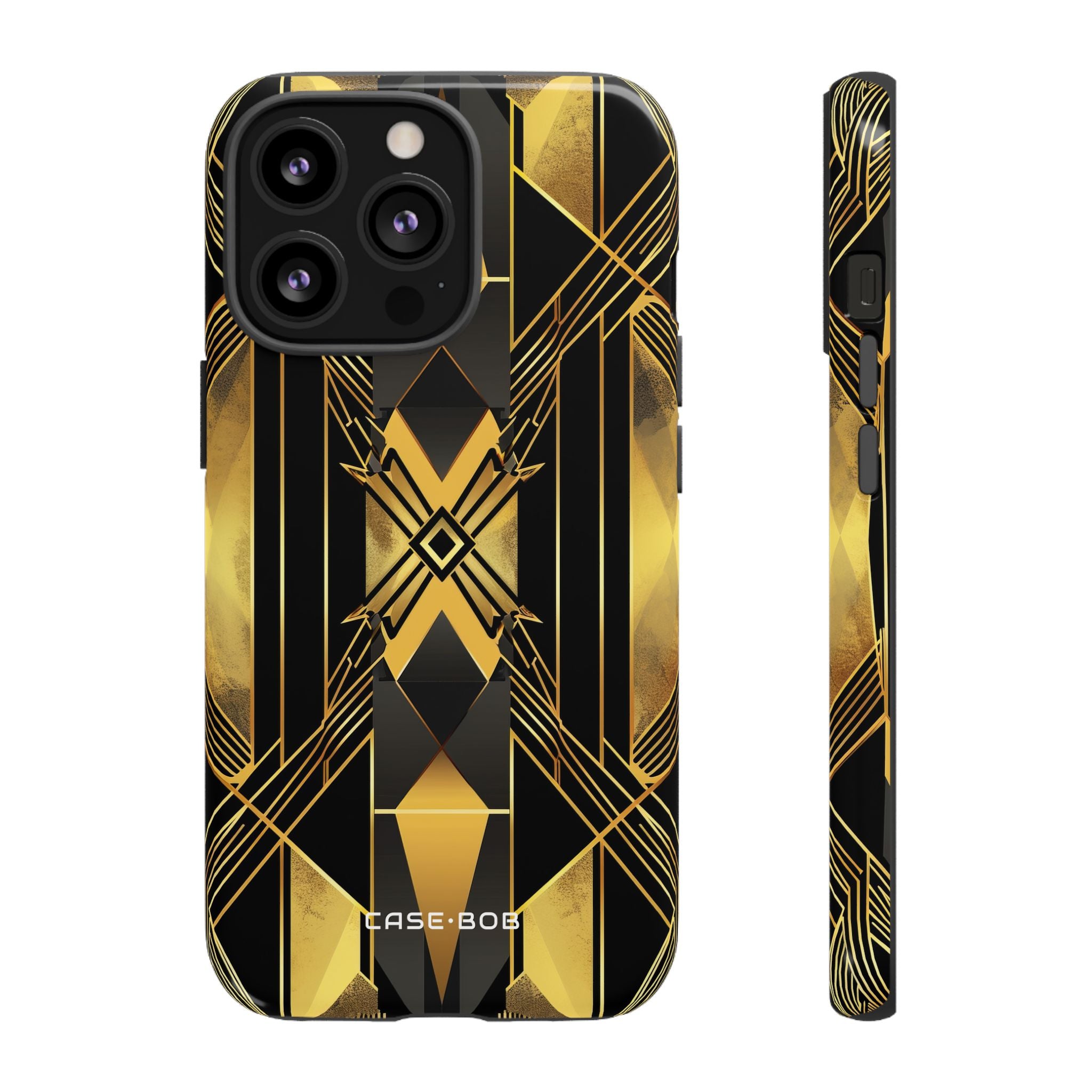 Golden Diamond Radiance iPhone 13 Pro Case - Tough