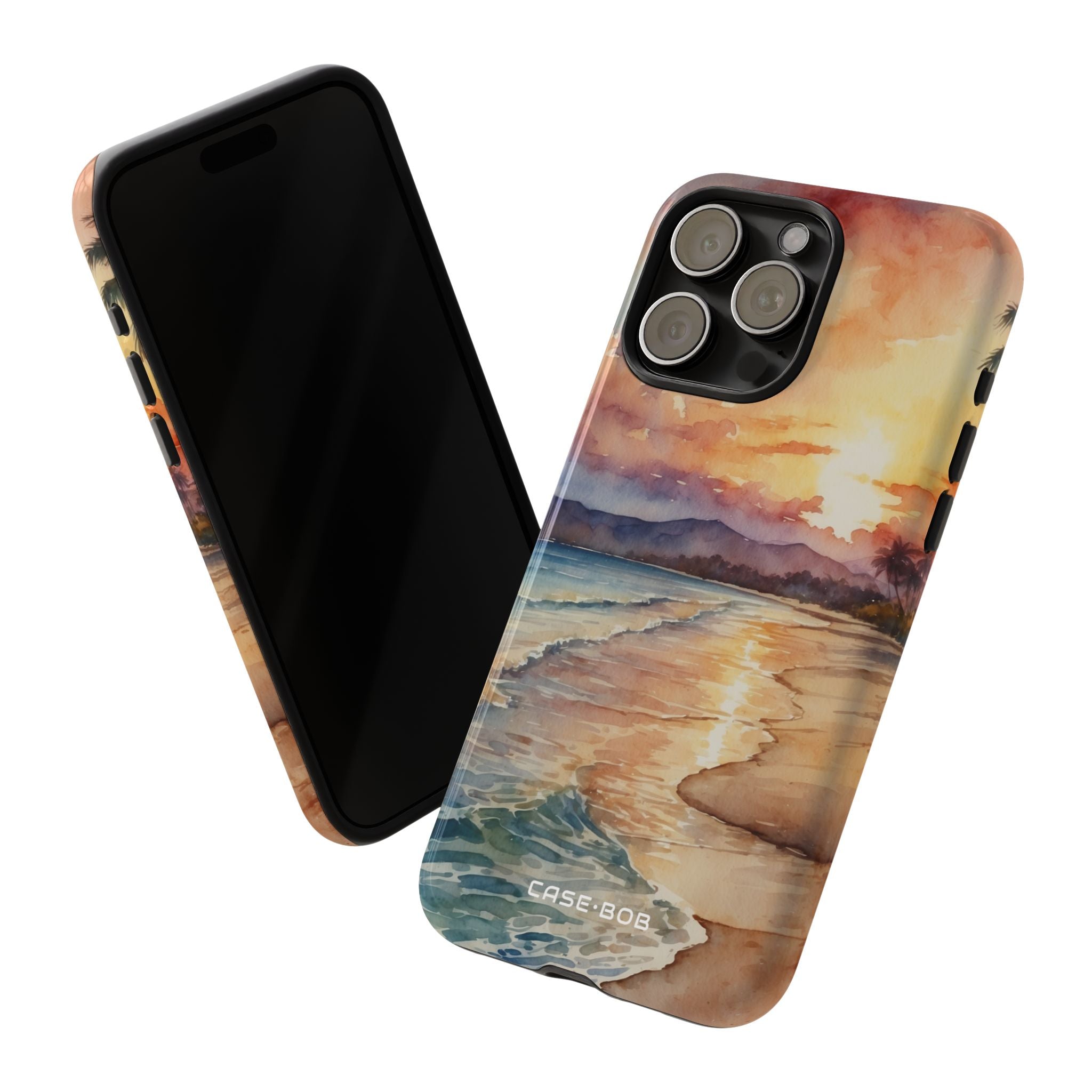 Sunset Reflection iPhone 15 Pro Max Case - Tough