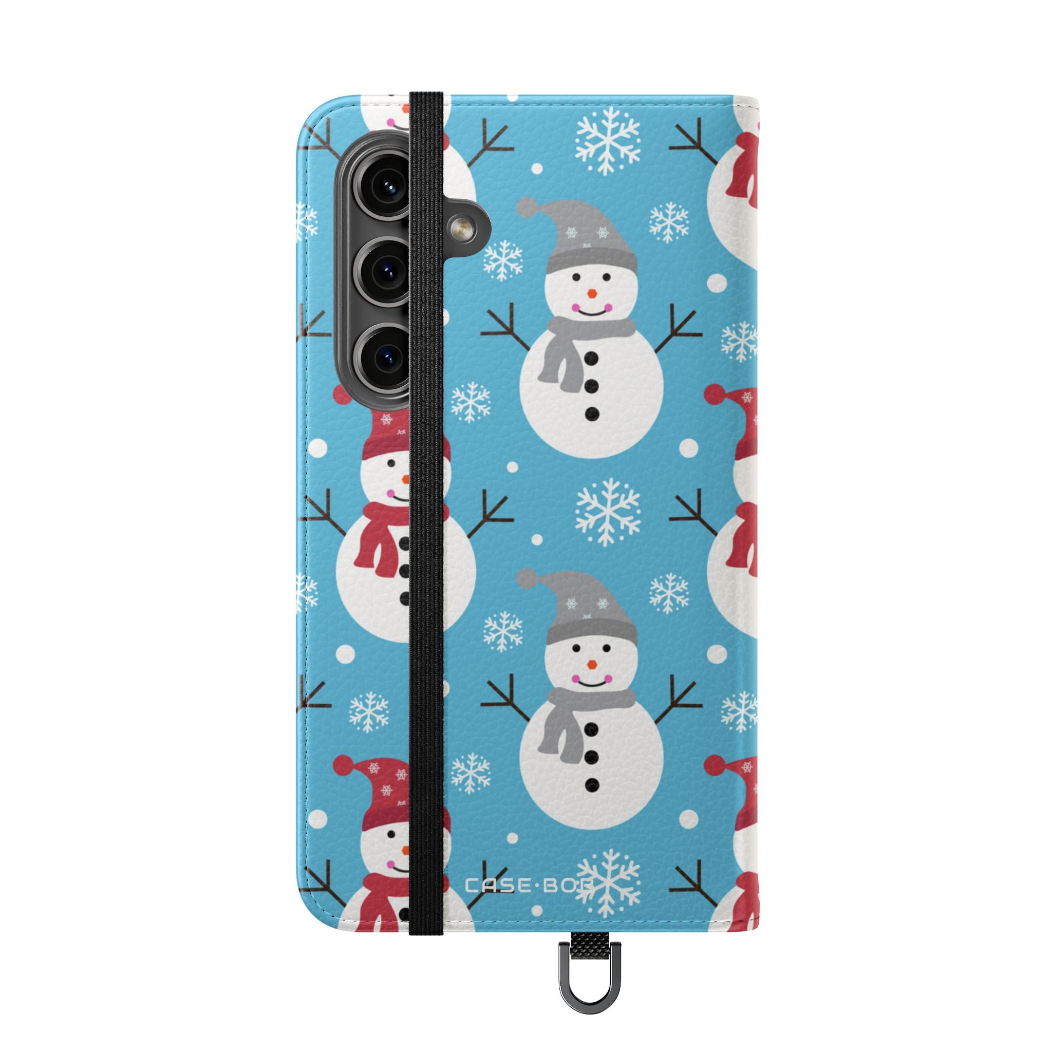 Snowman Glow - Samsung S24 Case - Wallet