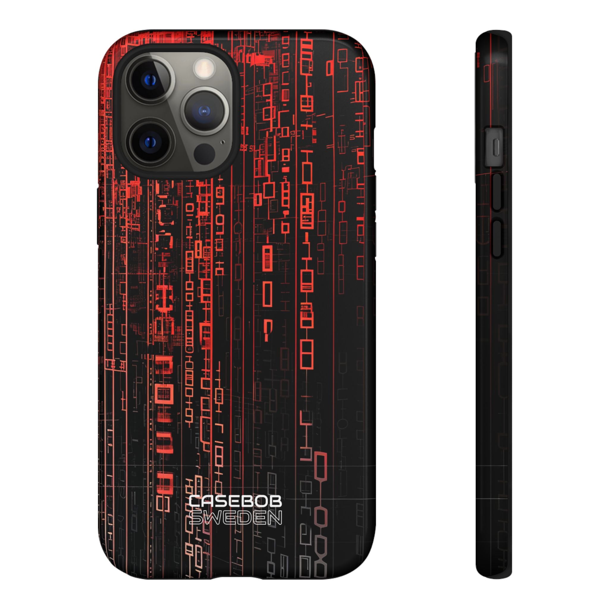 Neon Circuit Dreams iPhone 12 - Tough