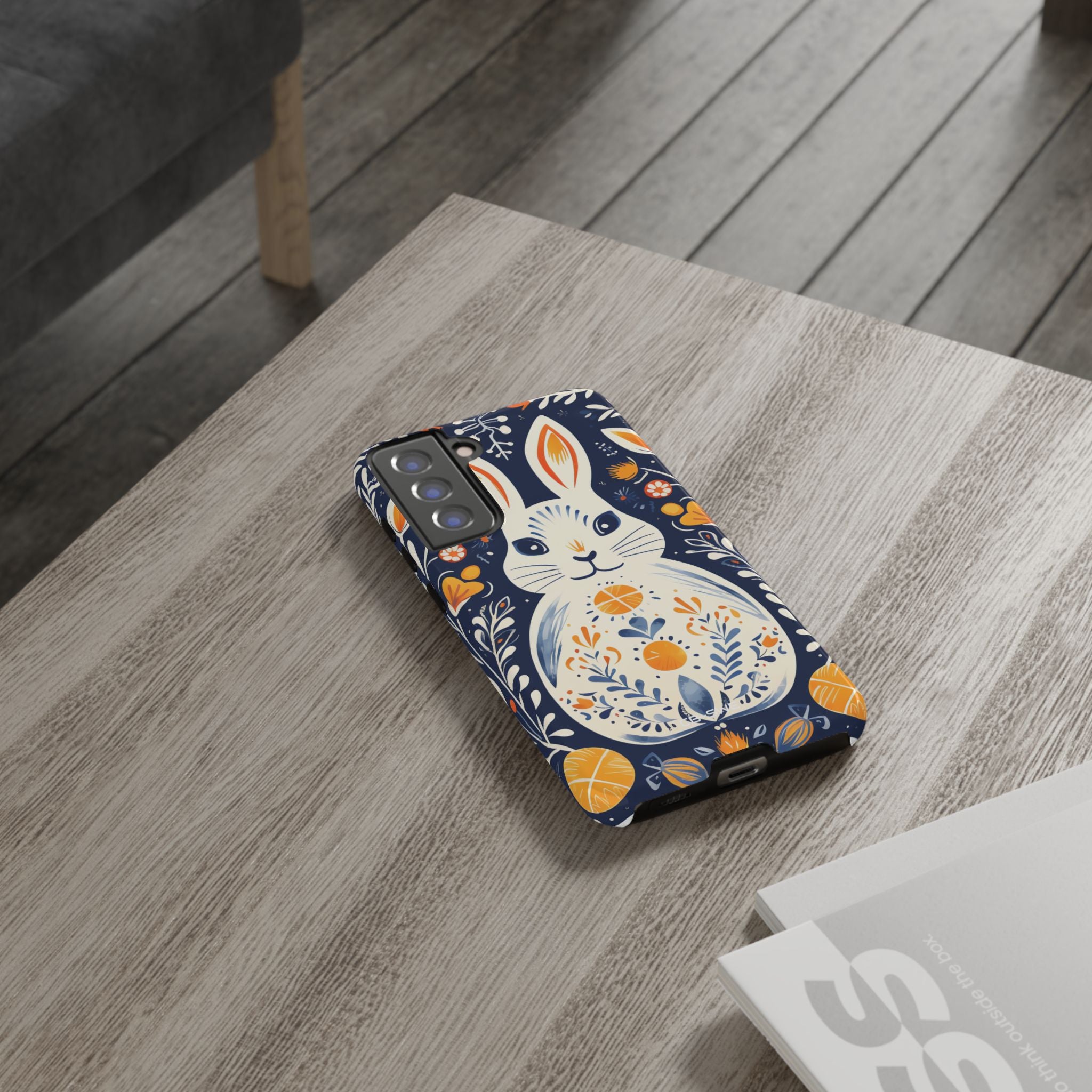 Floral Rabbit Joy - Samsung Case