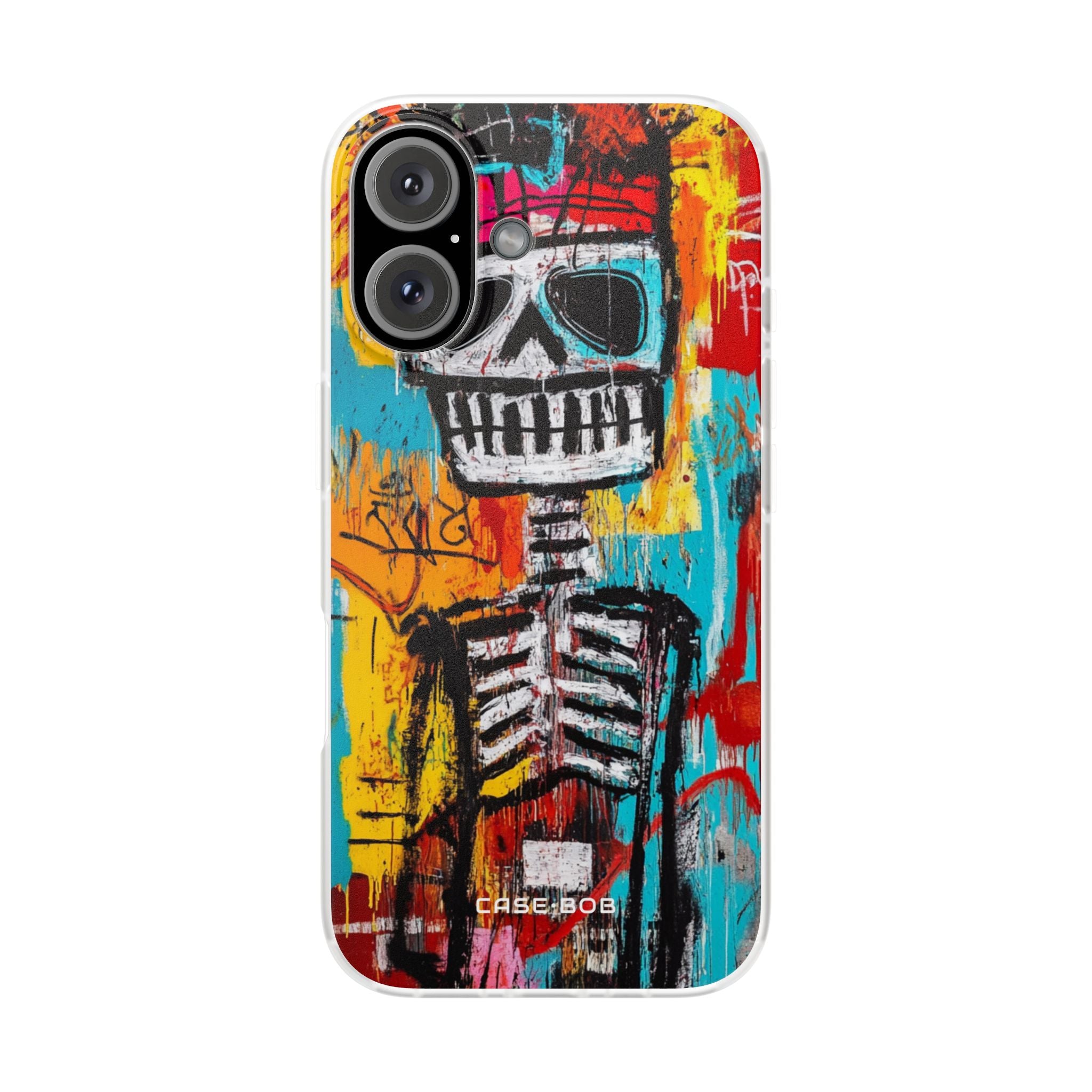 Skeleton Riot iPhone 16 Case - Soft