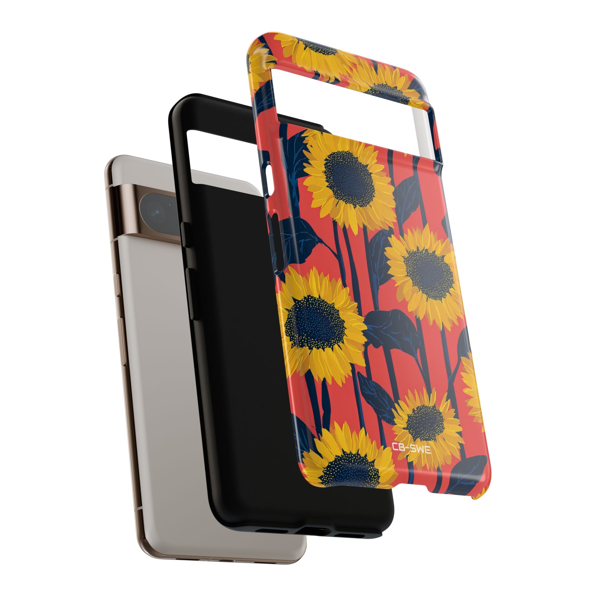 Vibrant Sunflower Rhythm - Google Pixel Case