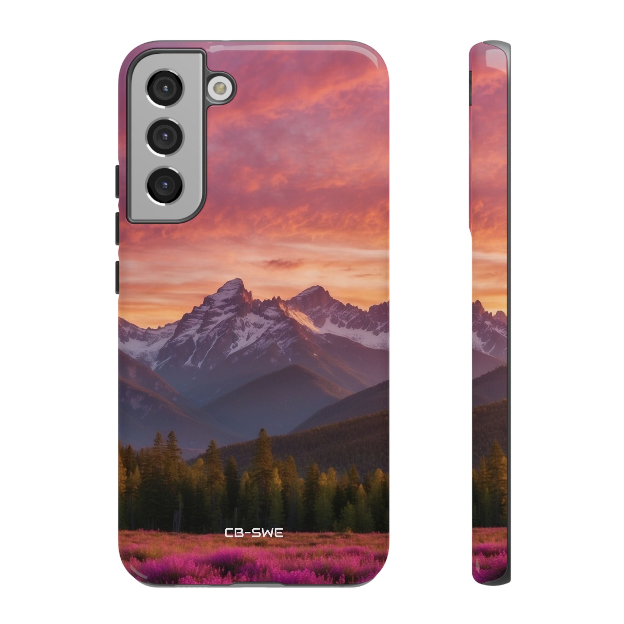 Mountain Peaks Glow - Samsung Case