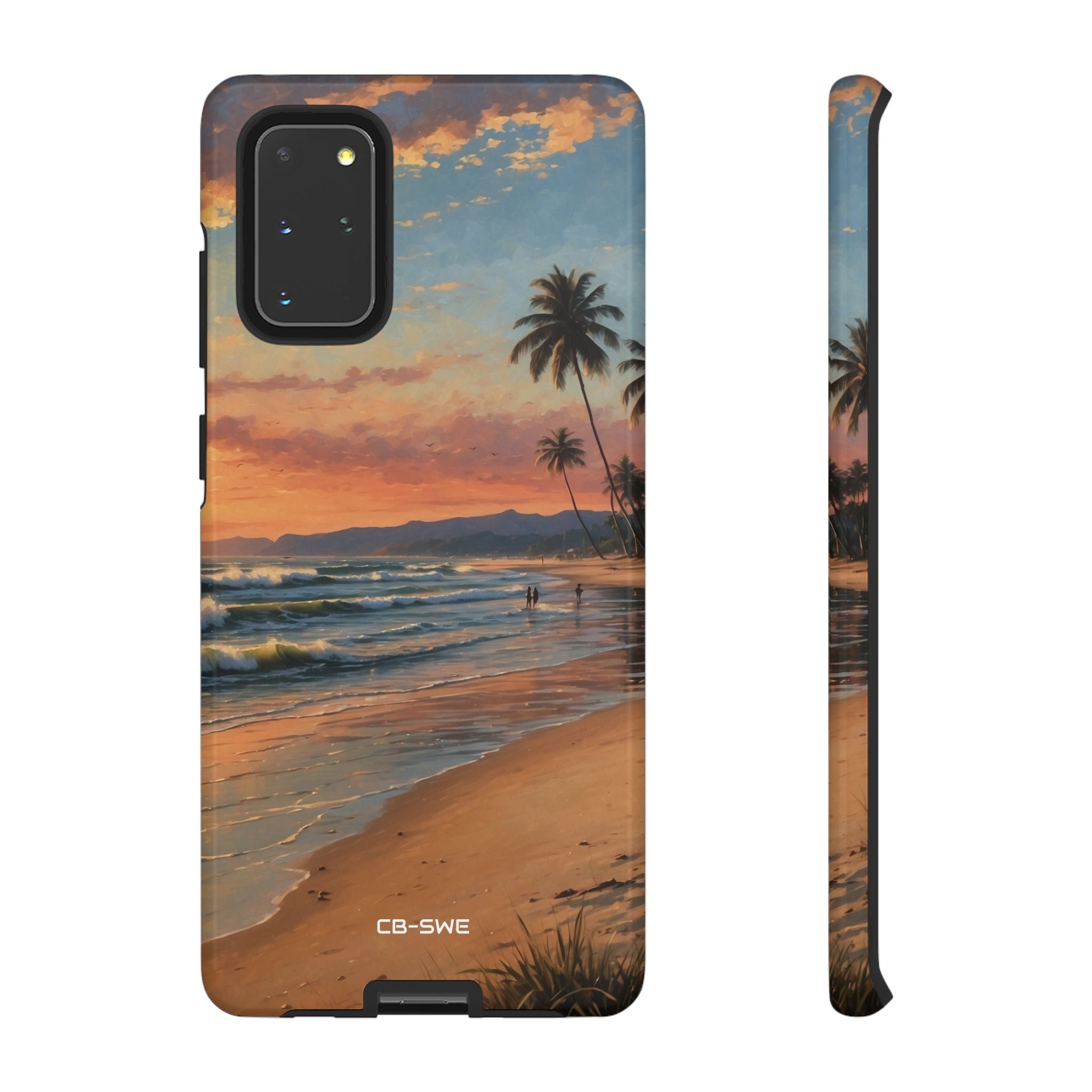 Golden Waves Embrace - Samsung Case
