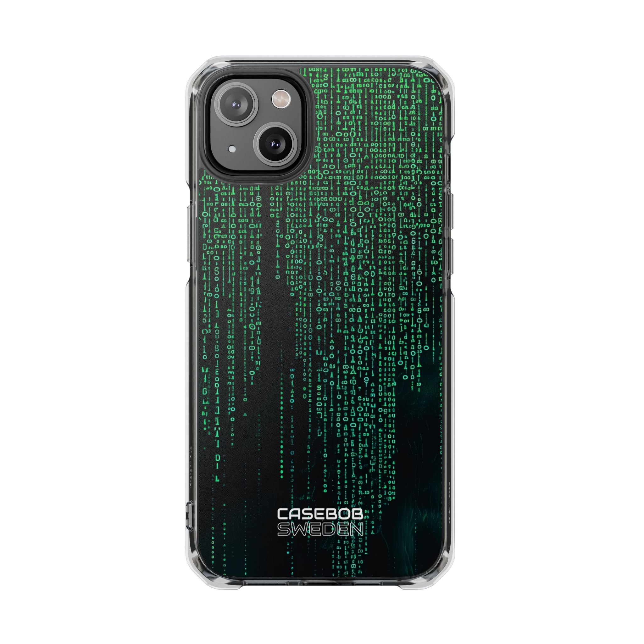 Neon Data Stream iPhone 14 - Impact Clear+
