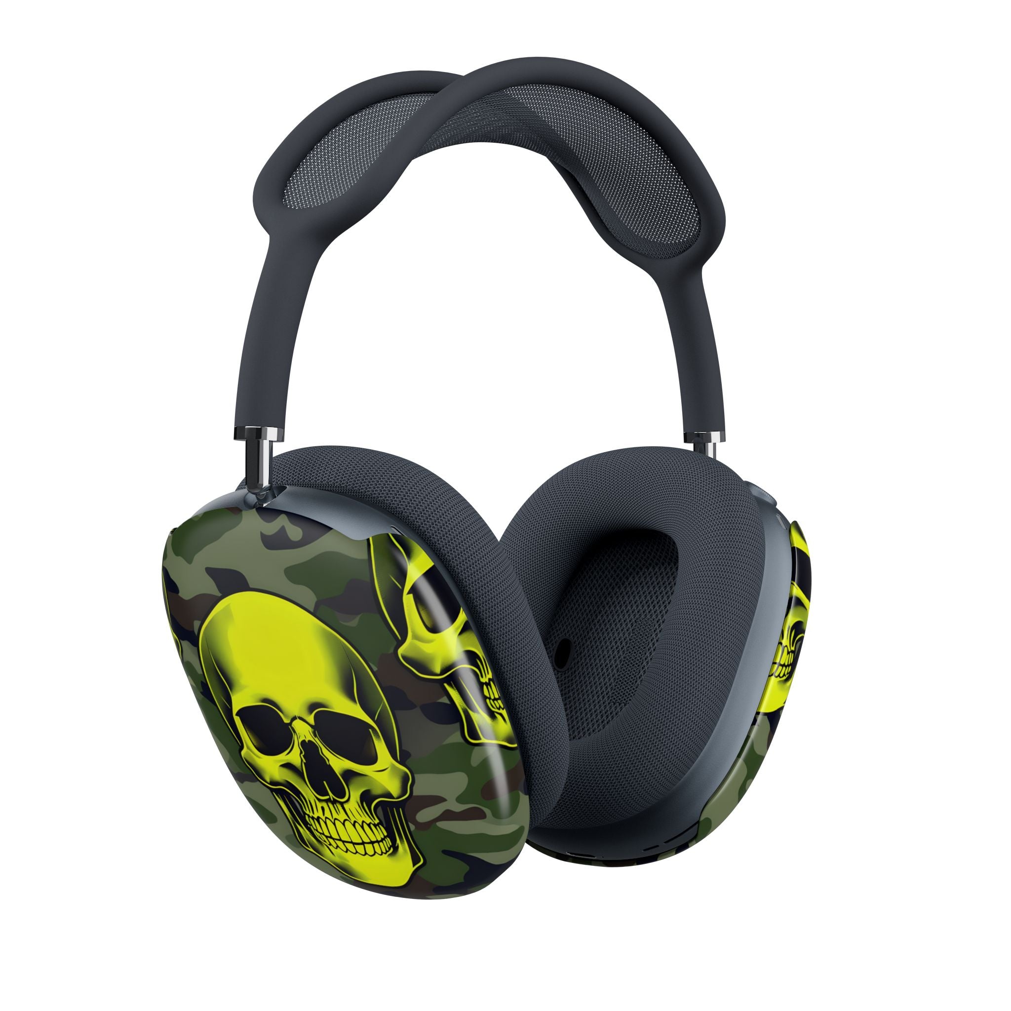 Neon Skull Camo - AirPod Max -suoja