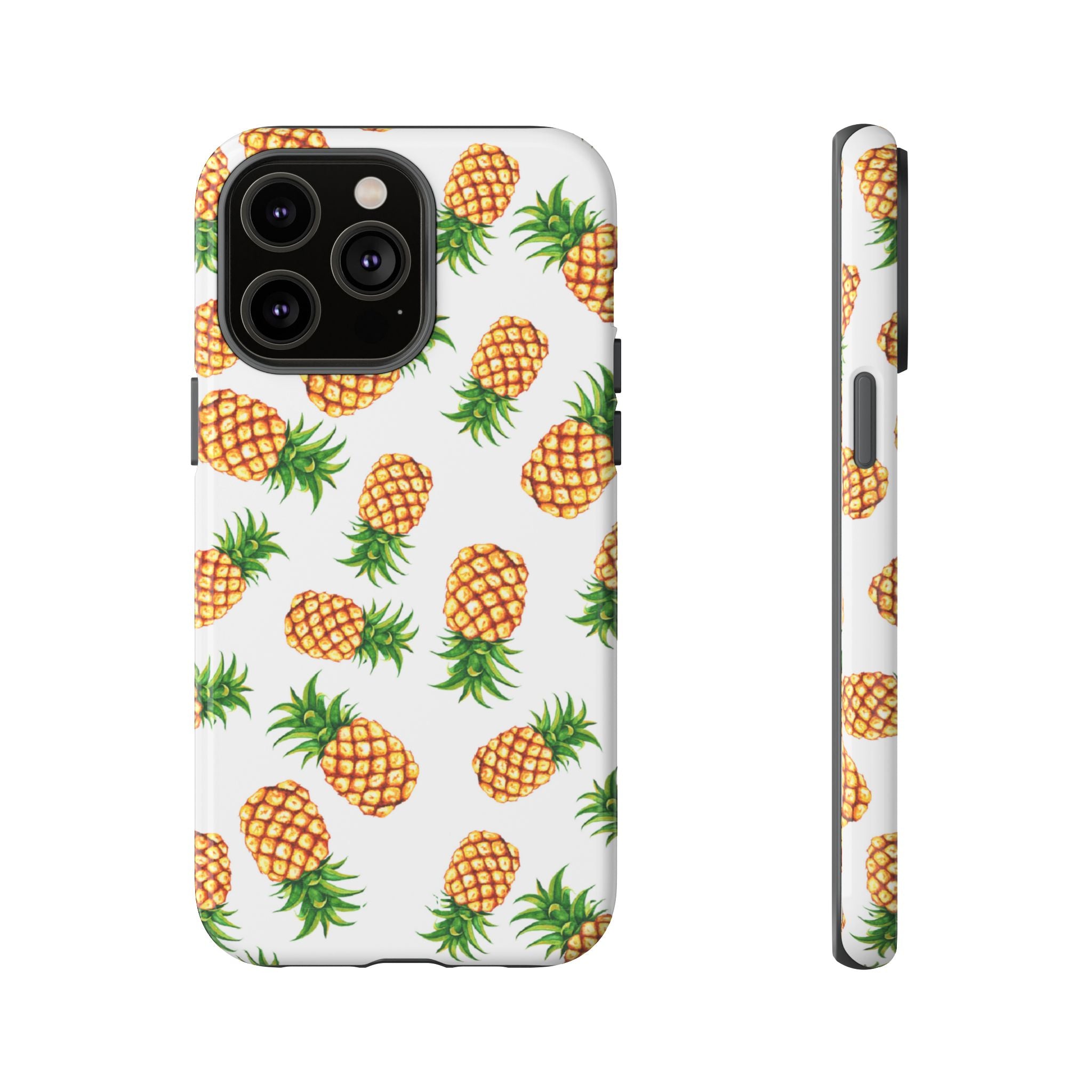 Pineapples Dance Joyfully - iPhone Case