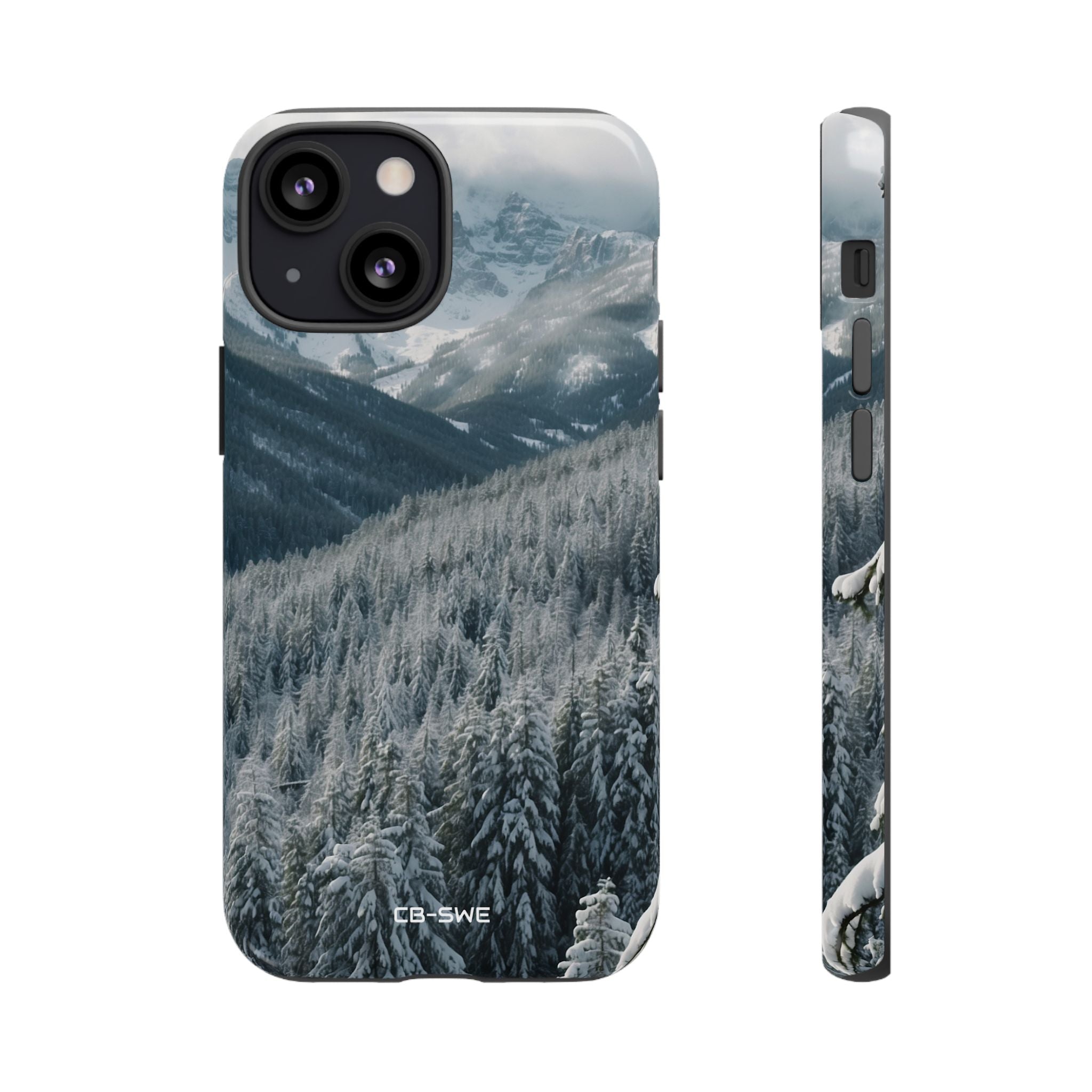 Snow Covers Peaks - iPhone Case