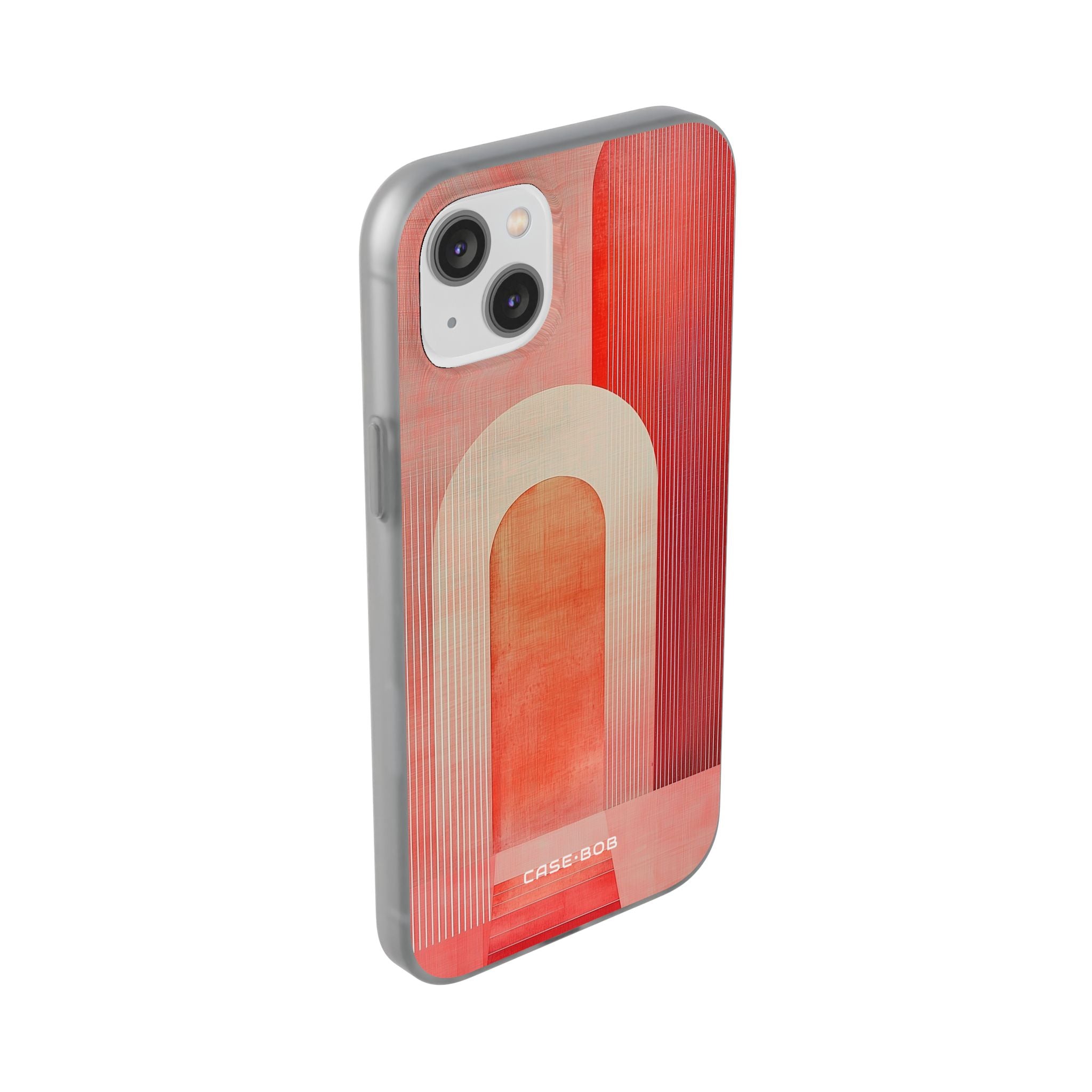 Crimson Arches iPhone 14 Plus Case - Soft