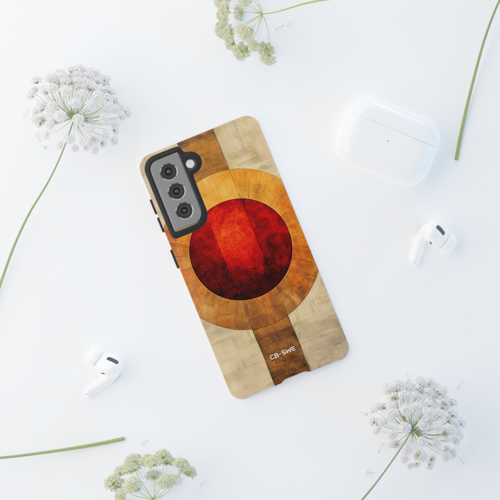 Warm Circles Embrace - Samsung Case