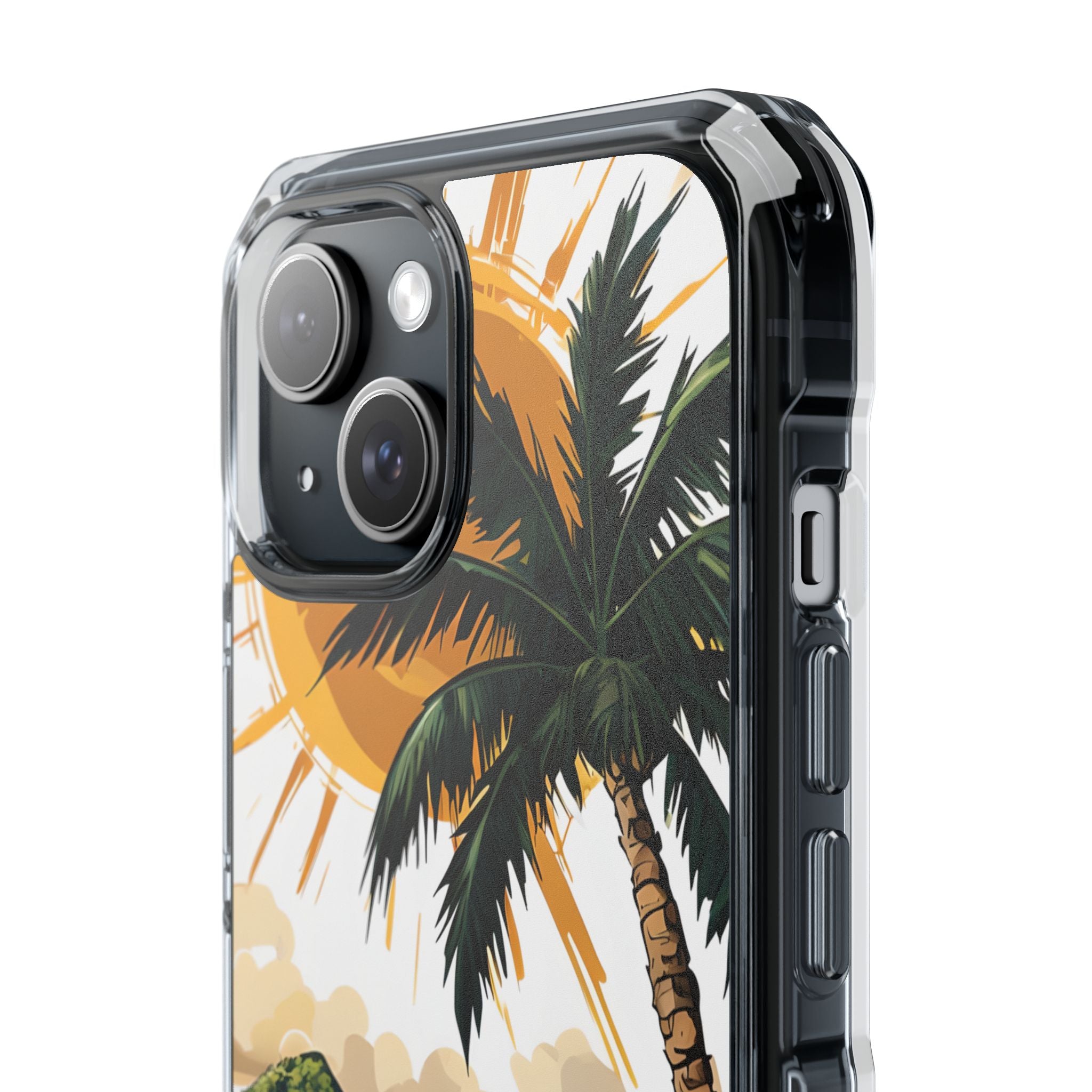 Sunny Tropical Escape iPhone Case - Impact