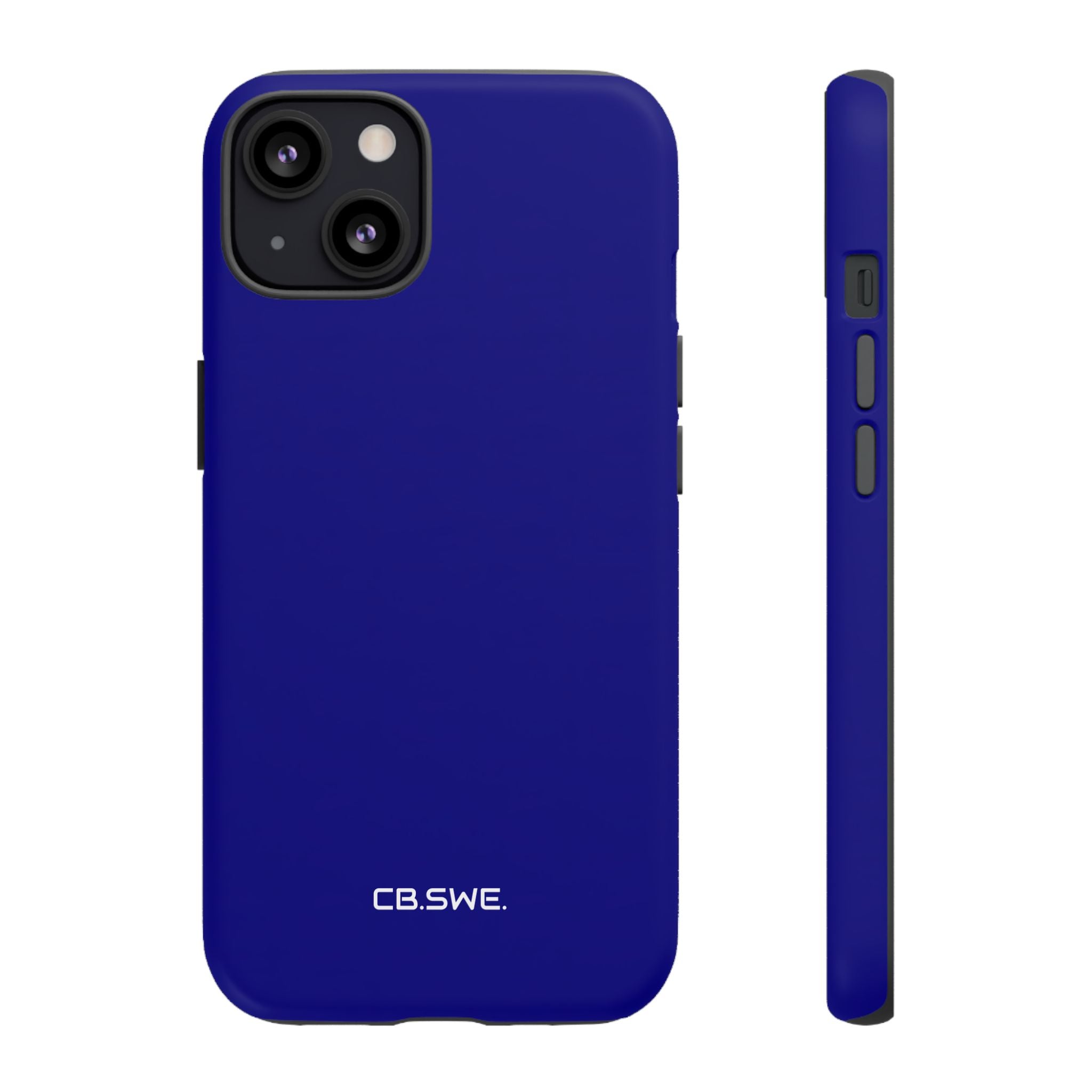 Navy Blue iPhone Case - Tough