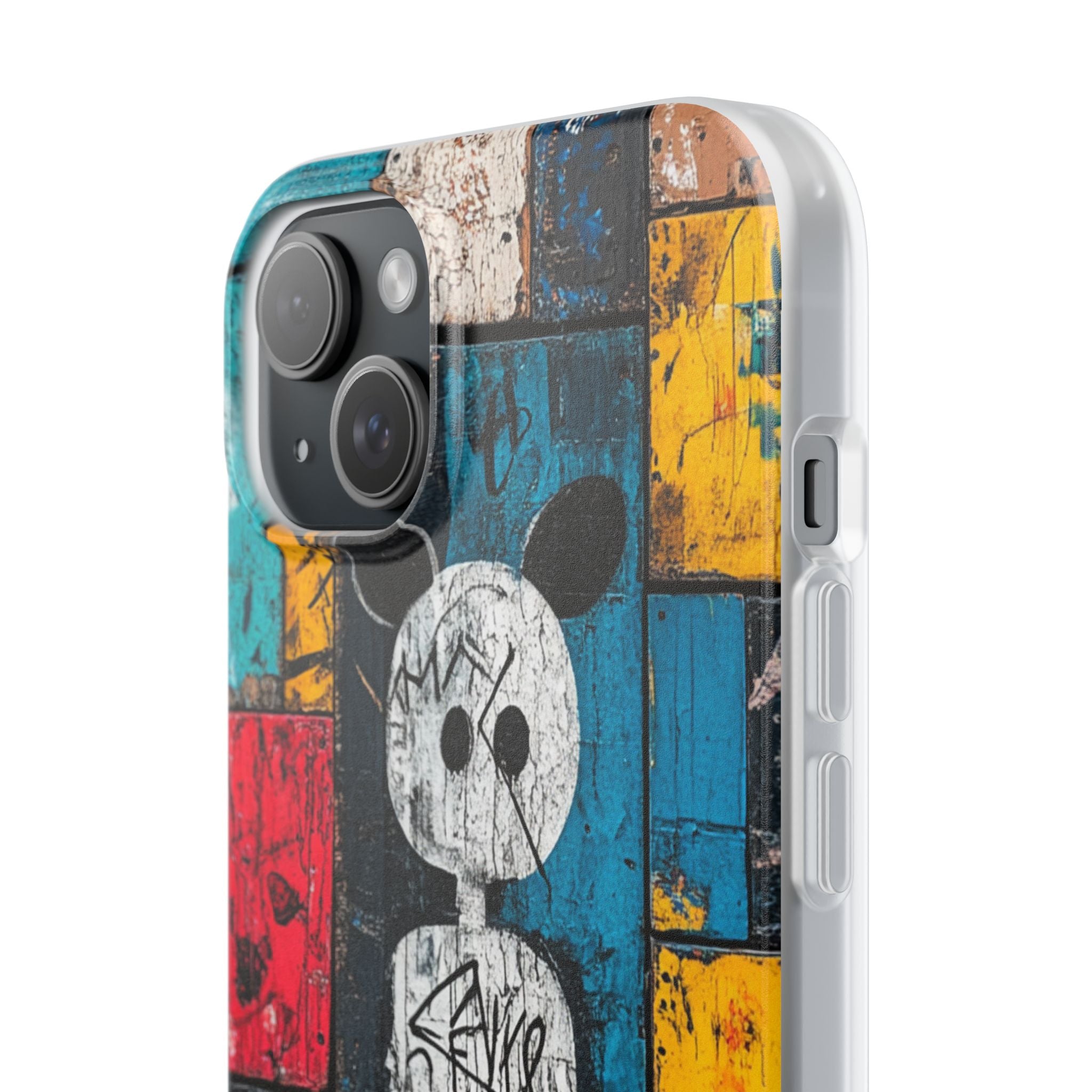 Mickey Mosaic iPhone 15 Plus Case - Soft
