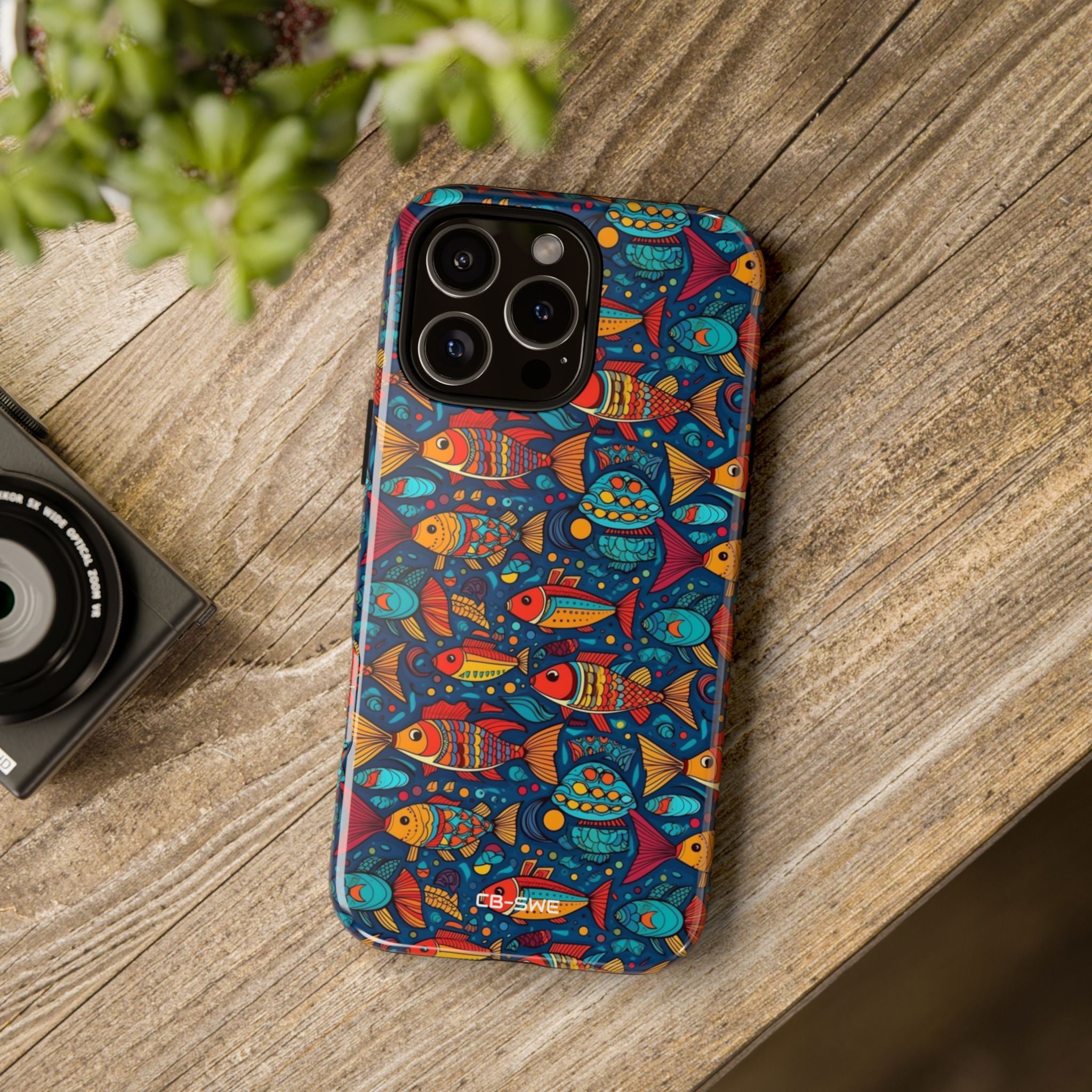 Fish Dance Joyfully - iPhone Case