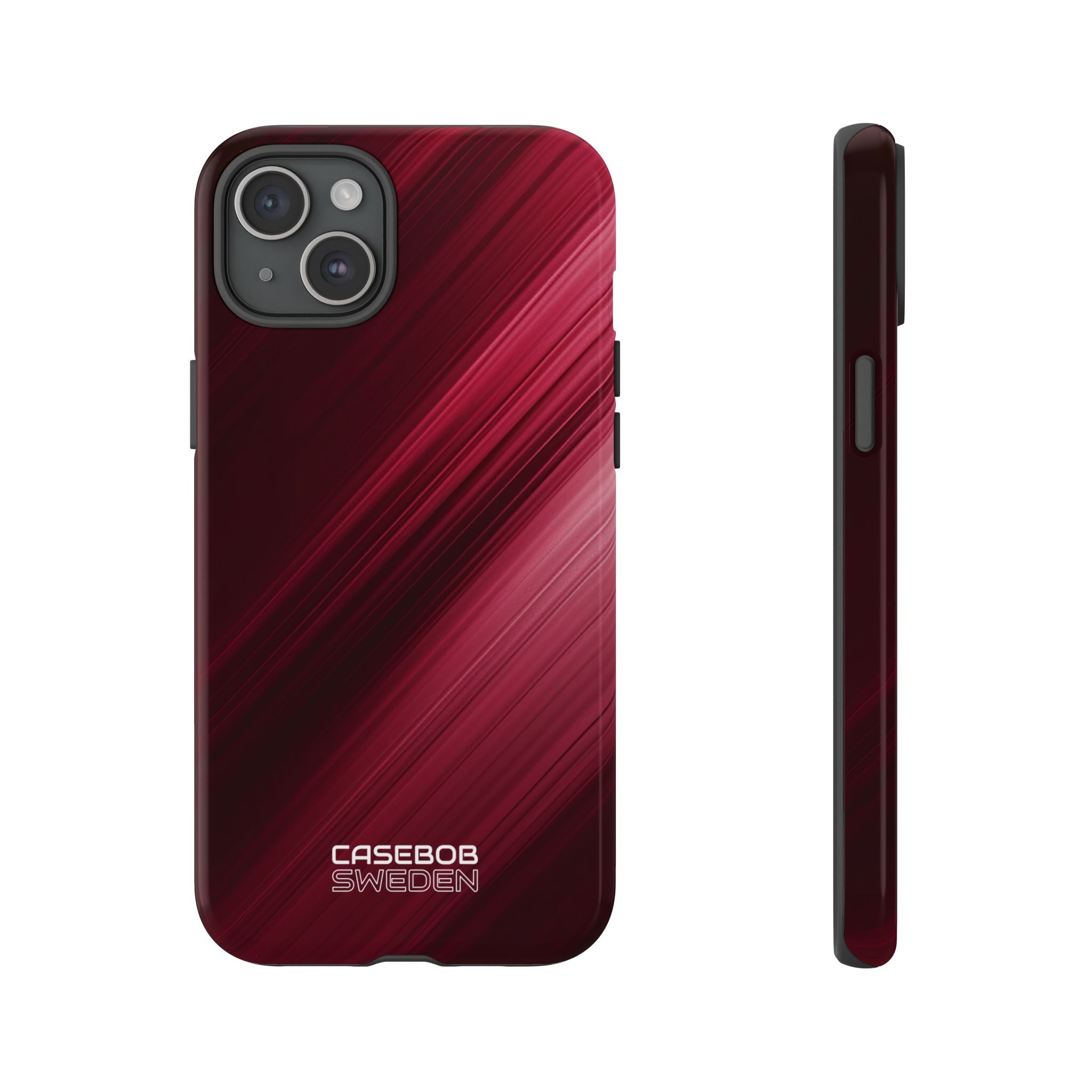 Crimson Drift Motion iPhone 15 - Tough