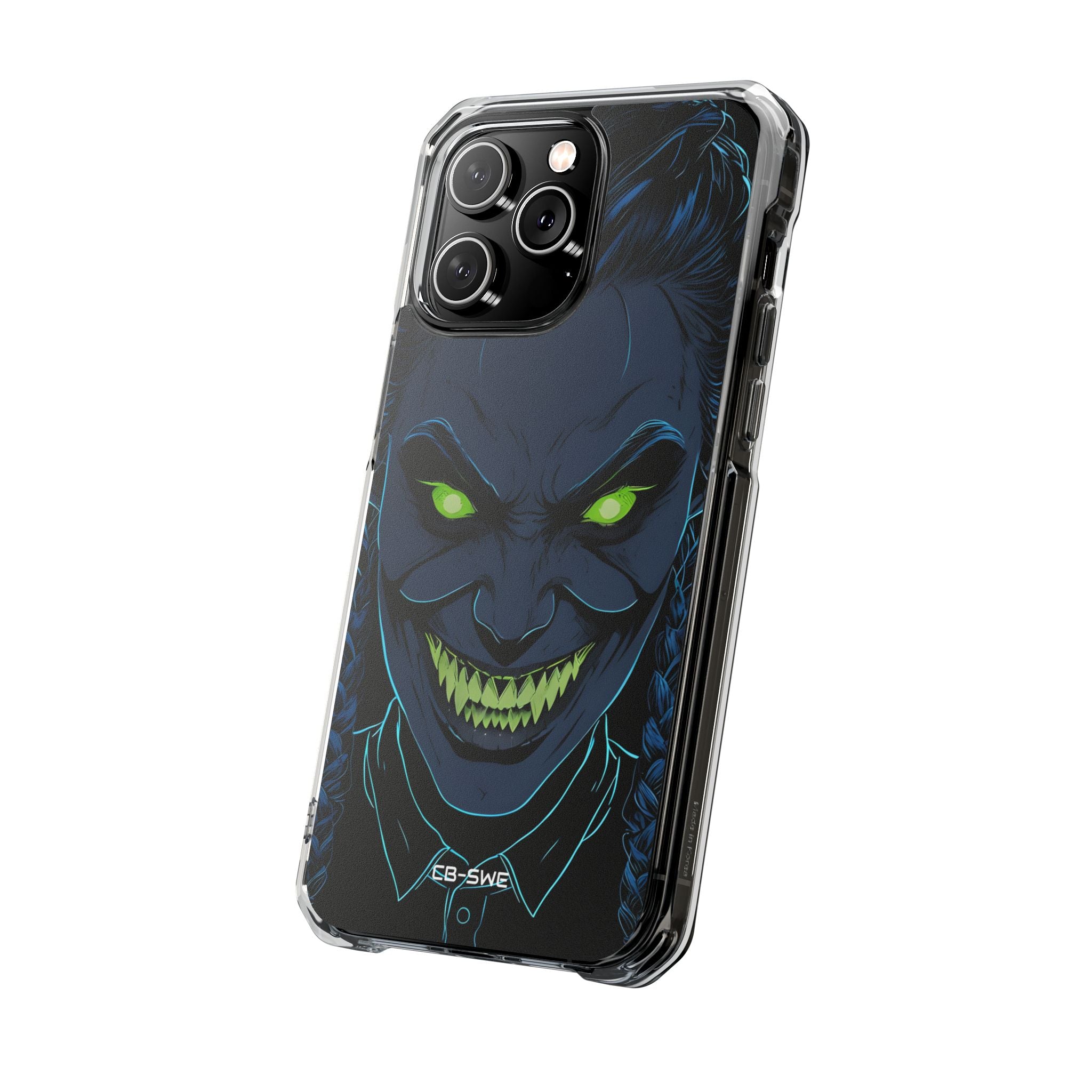 Glowing Eyes Dark Fiend iPhone Case - Impact
