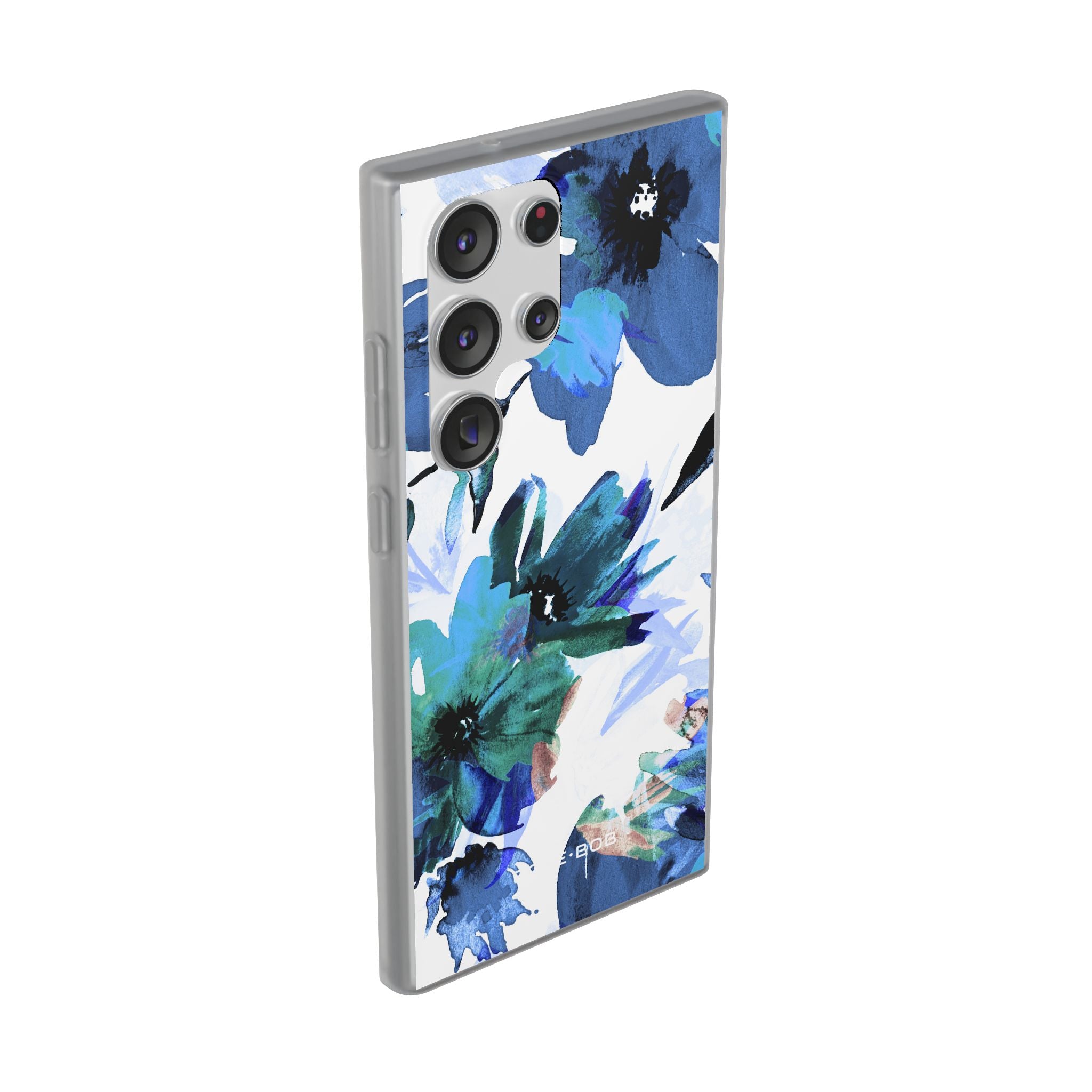 Blue Blossom Radiance Samsung S23 Ultra Case - Soft