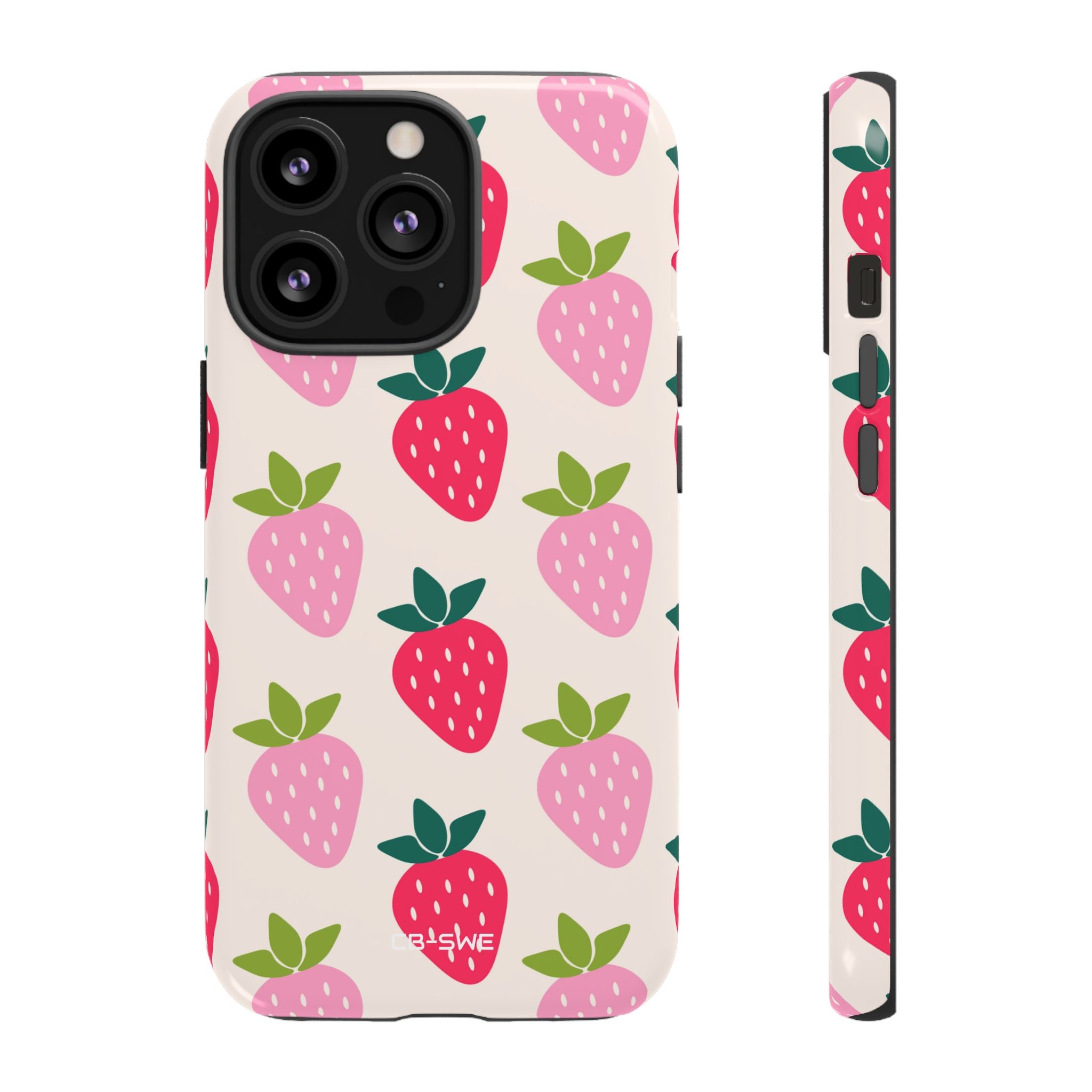 Vibrant Strawberry Rhythm - iPhone Case