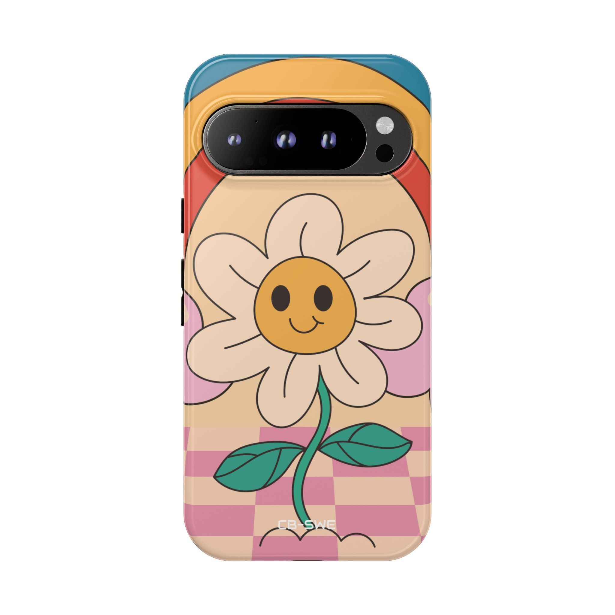 Joyful Retro Bloom - Google Pixel Case