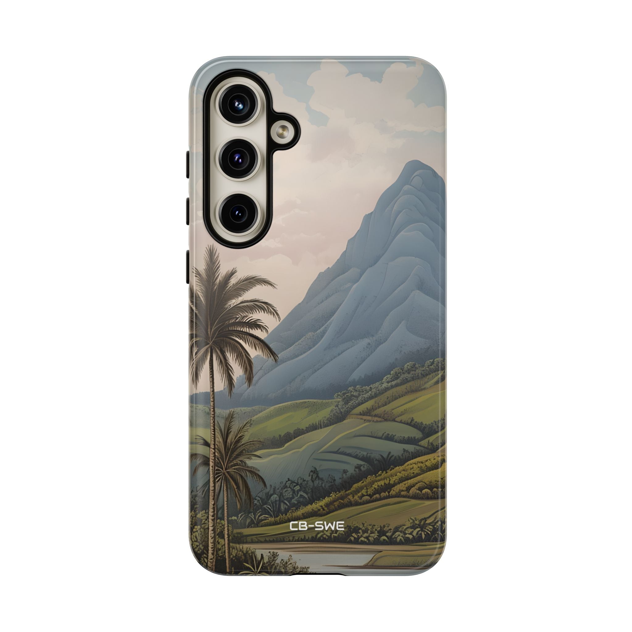 Serene Mountain Oasis - Samsung Case