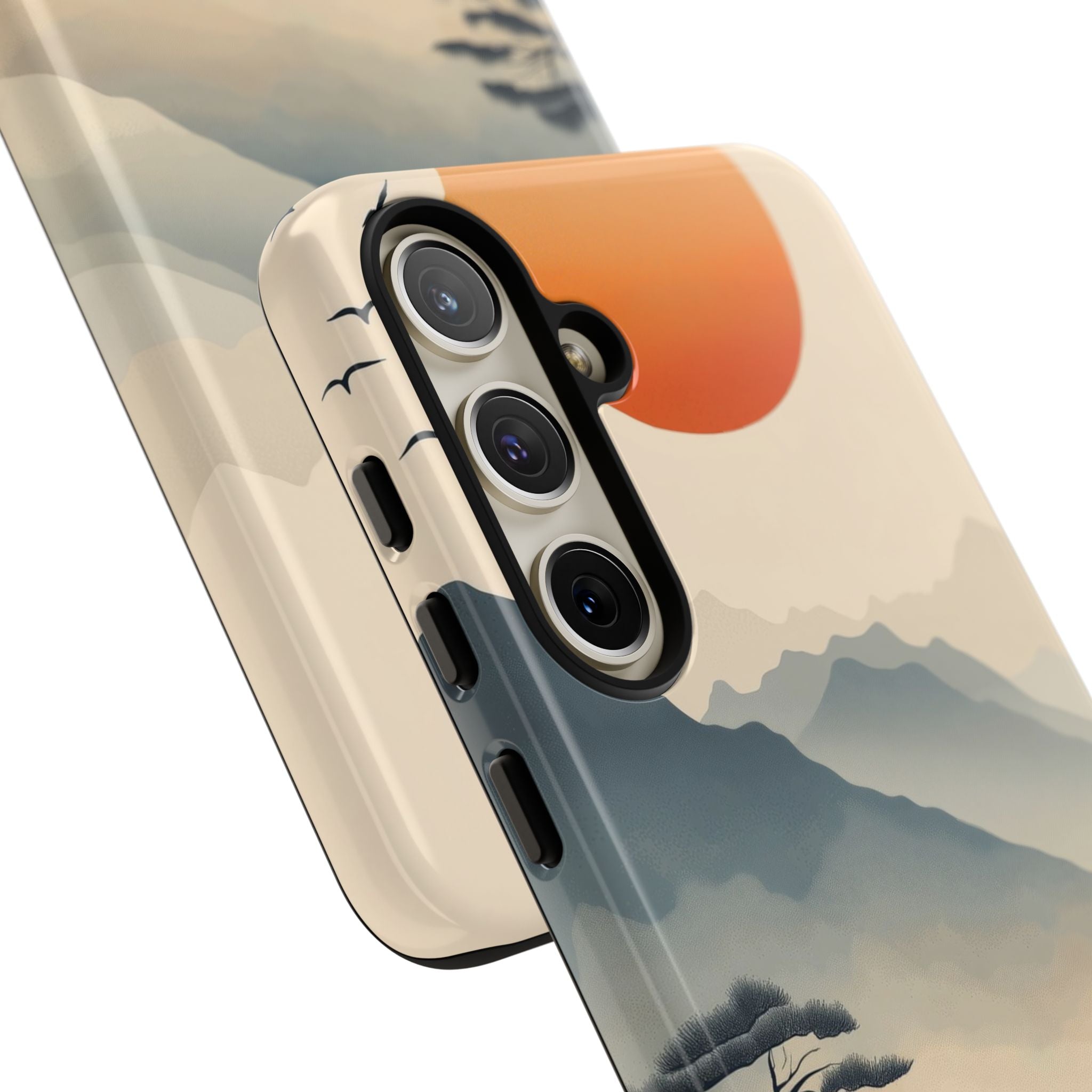Mountains Embrace Sun - Samsung Case