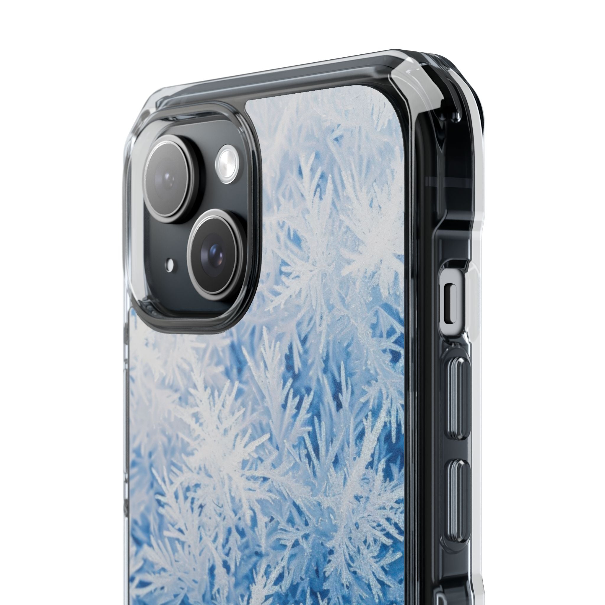 Frosted Crystal Dreams iPhone 15 - Impact Clear+