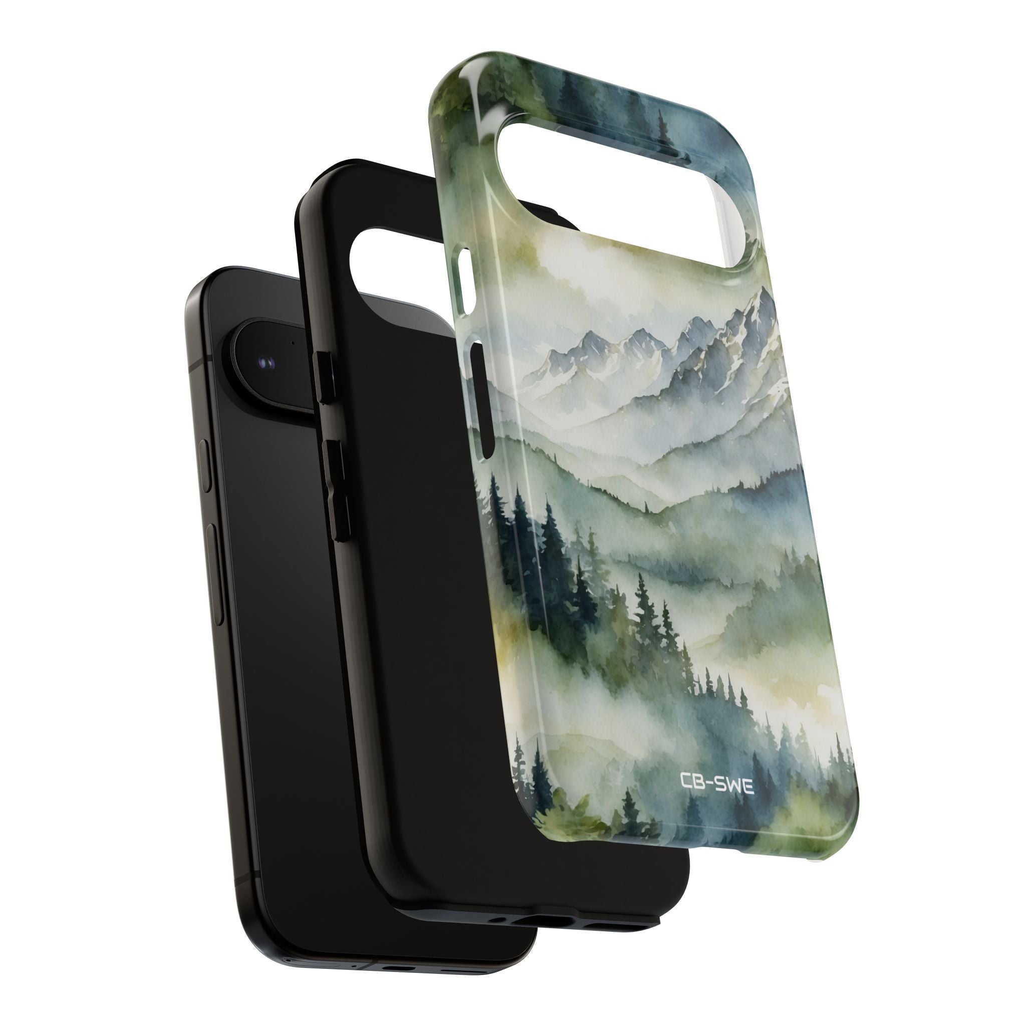 Misty Peaks Emerge - Google Pixel Case
