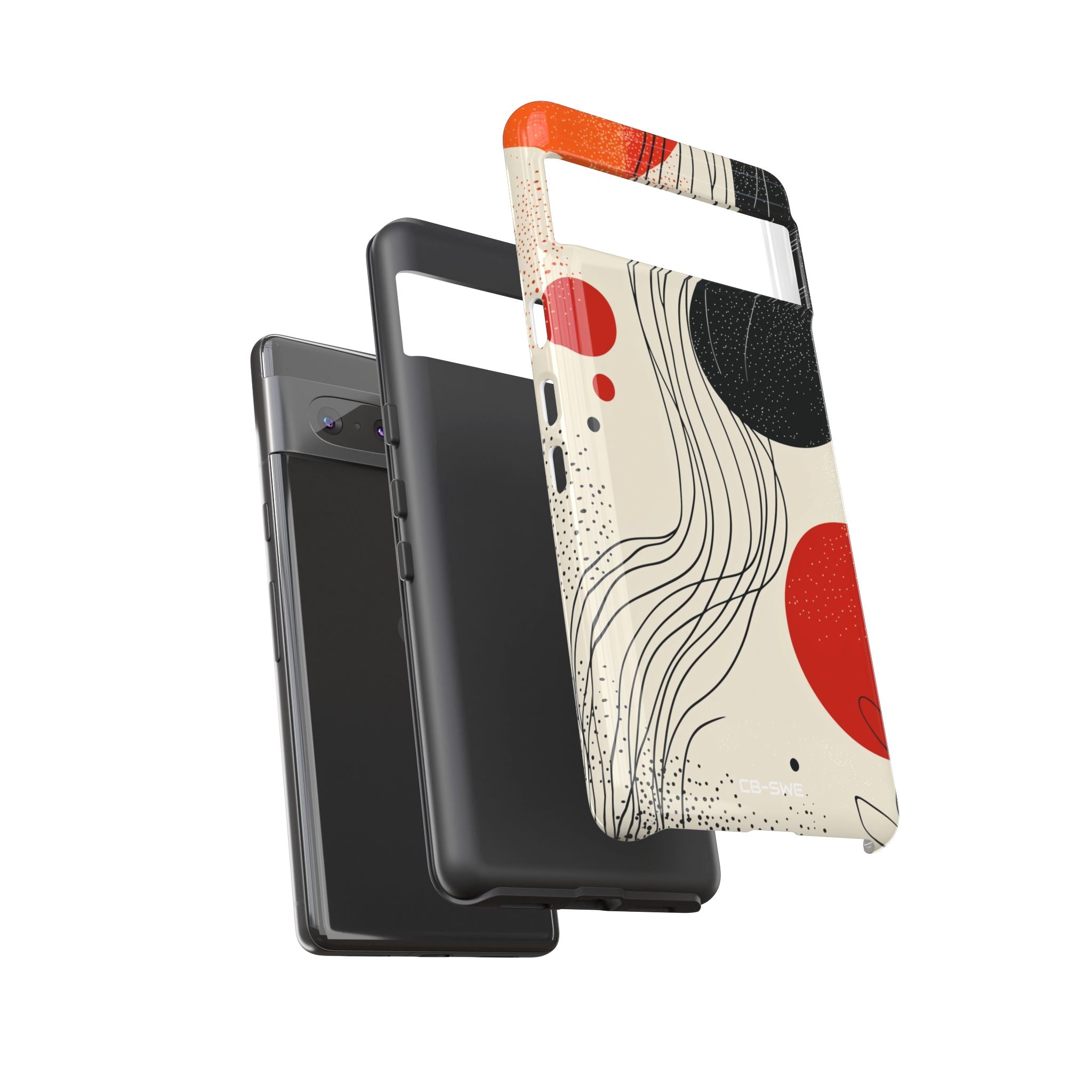 Waves Embrace Flora - Google Pixel Case