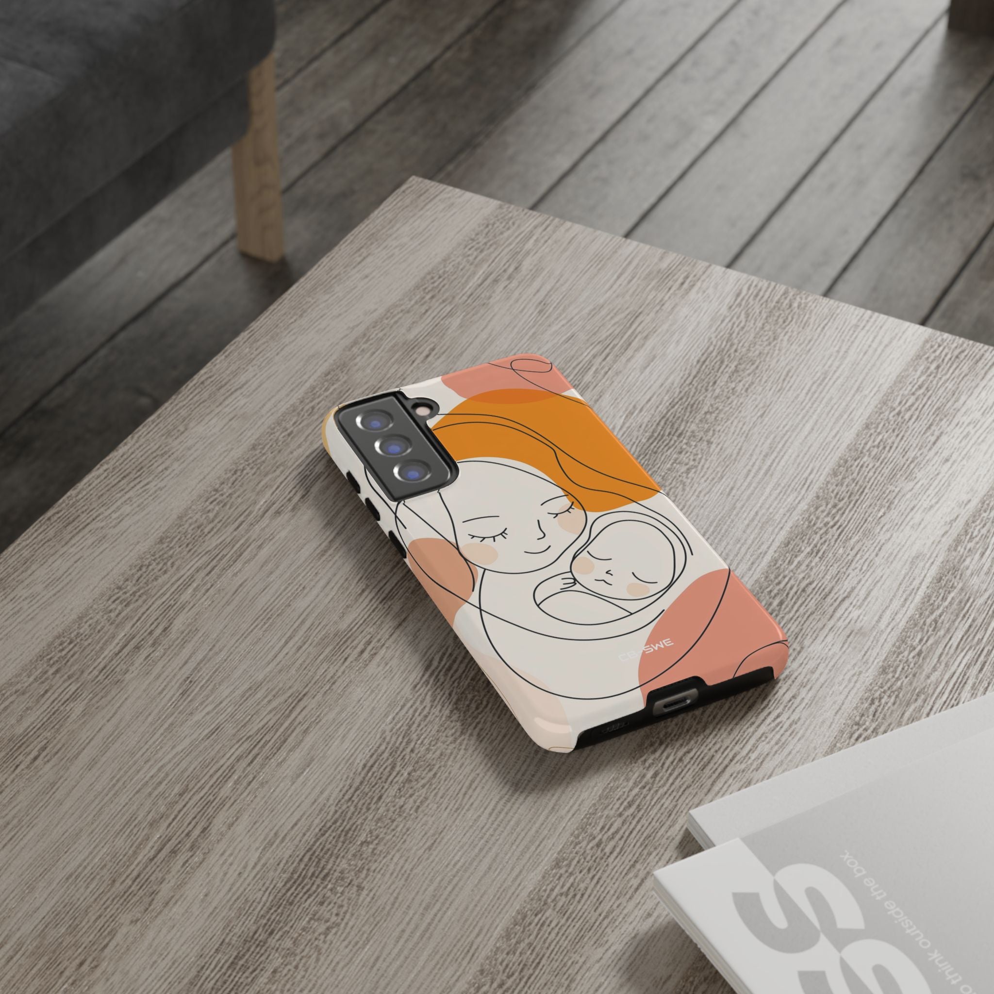 Mother Embraces Child - Samsung Case