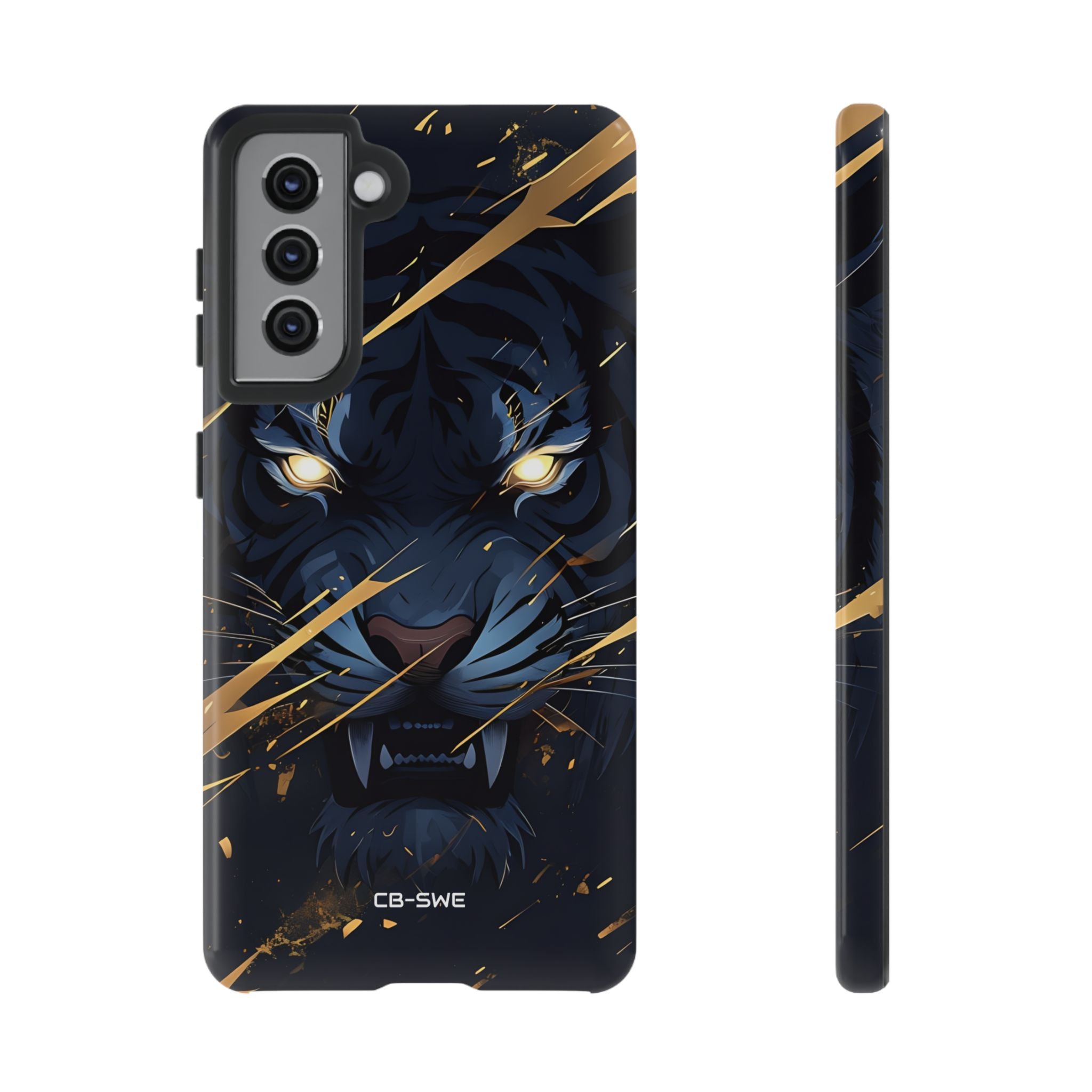 Tiger's Glowing Gaze - Samsung Case