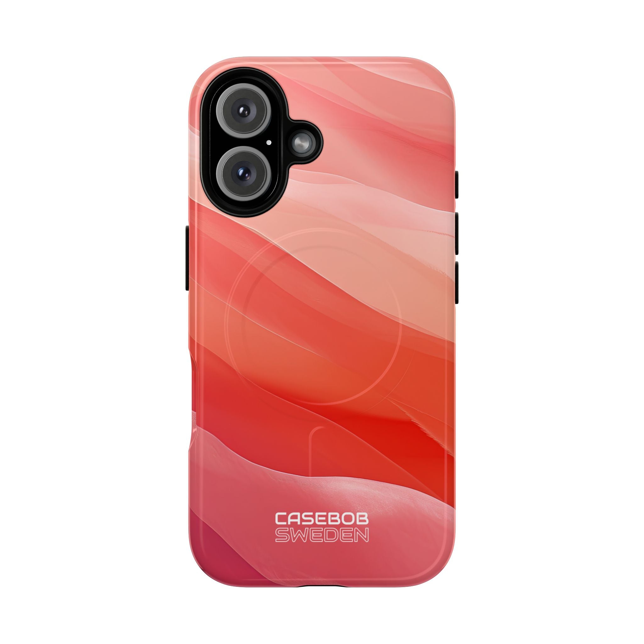 Flowing Coral Waves iPhone 16 - Tough+